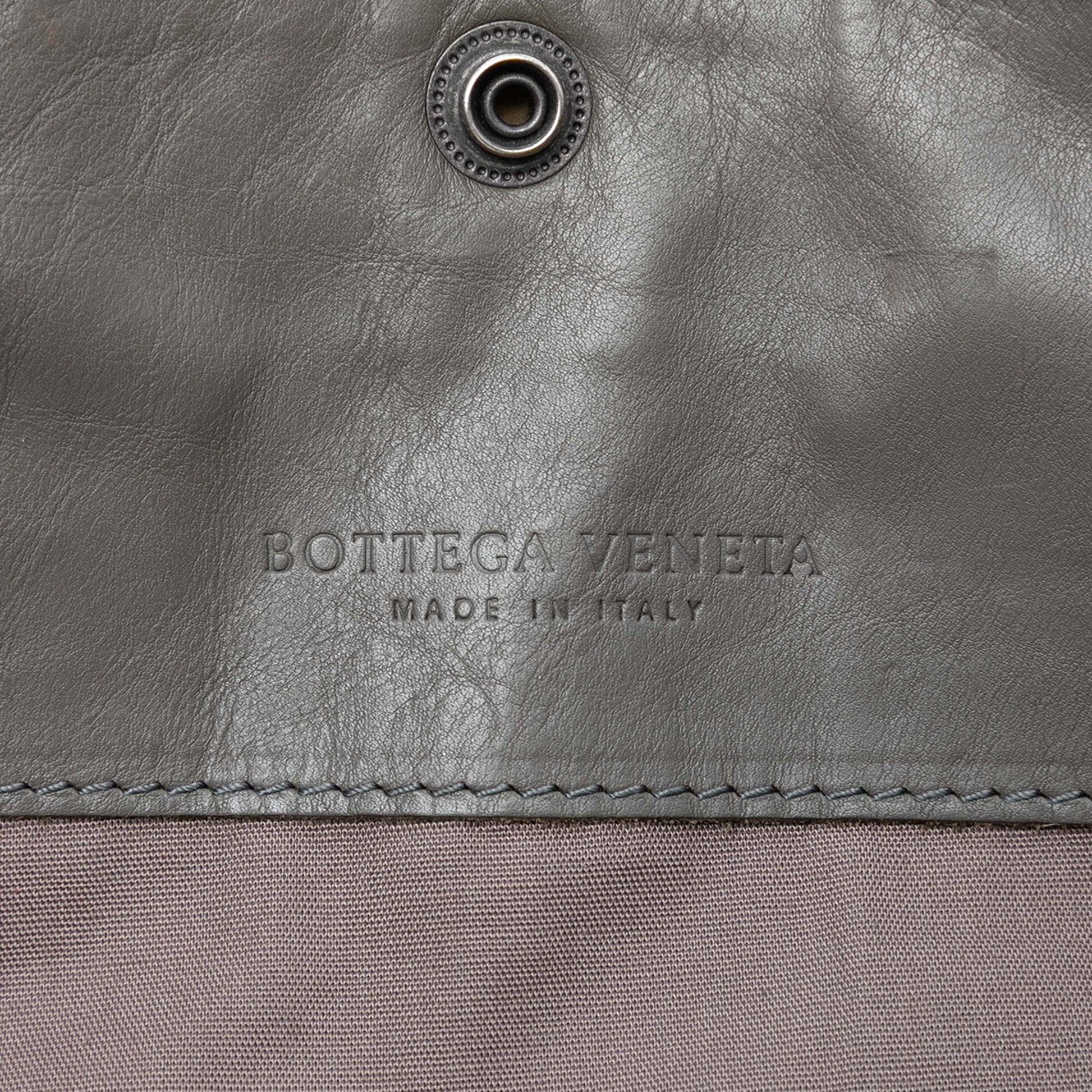 Bottega Veneta Intrecciato Trimmed Nappa Convertible Tote