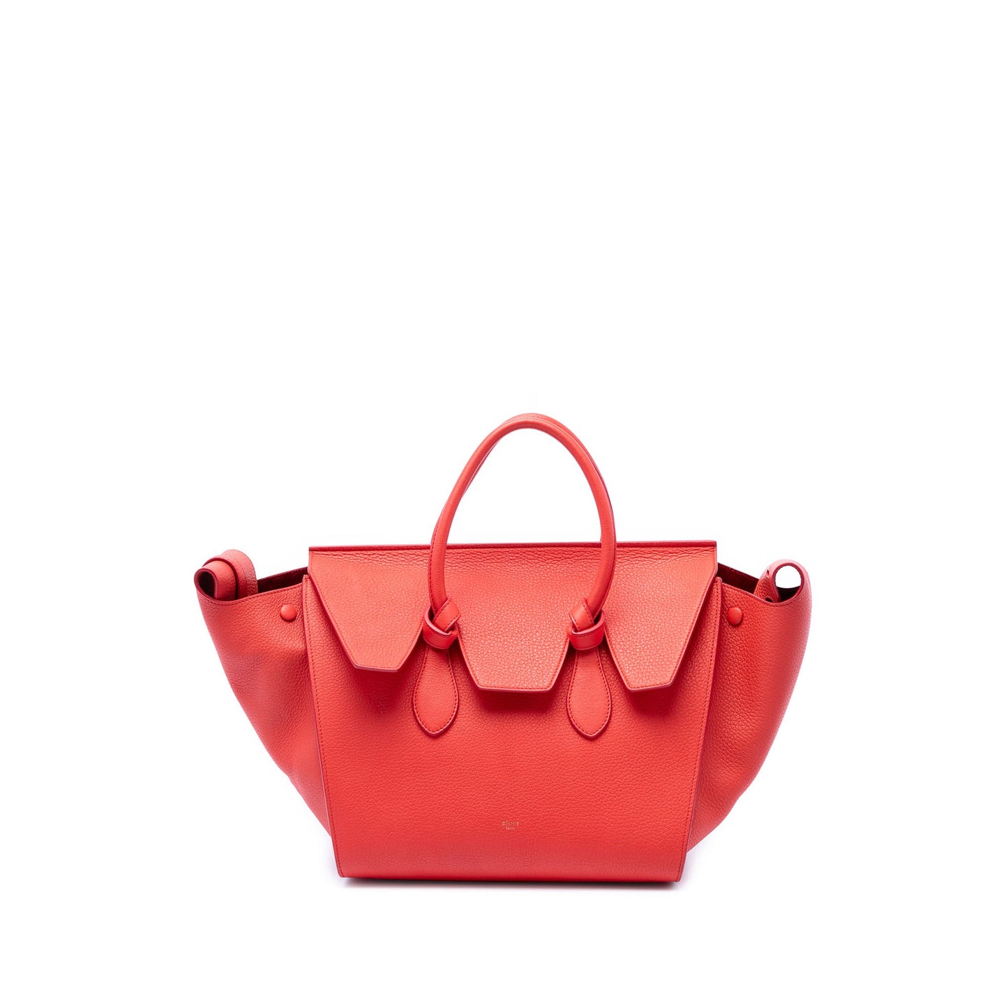 Celine Medium Grained Calfskin Tie Knot Tote