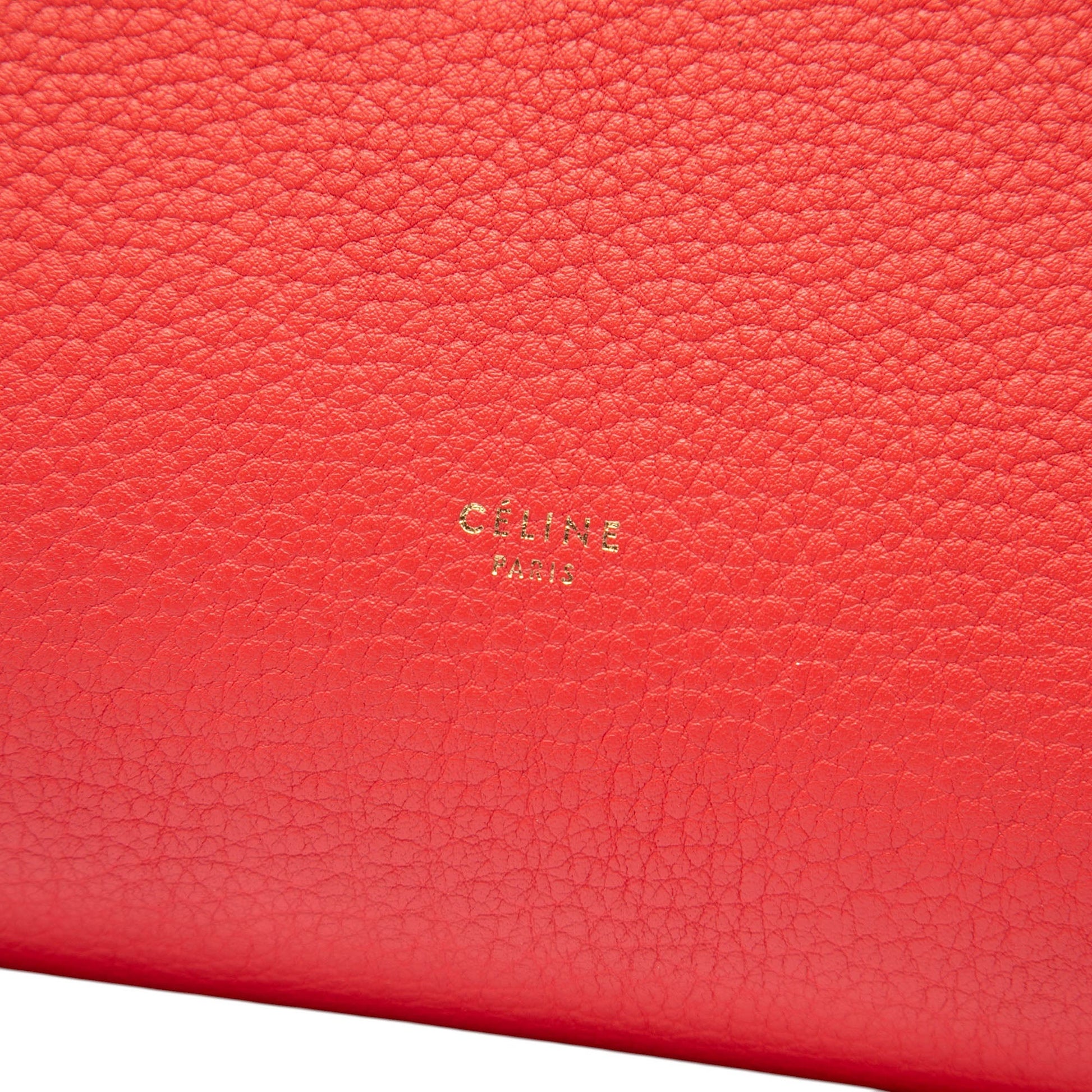 Celine Medium Grained Calfskin Tie Knot Tote
