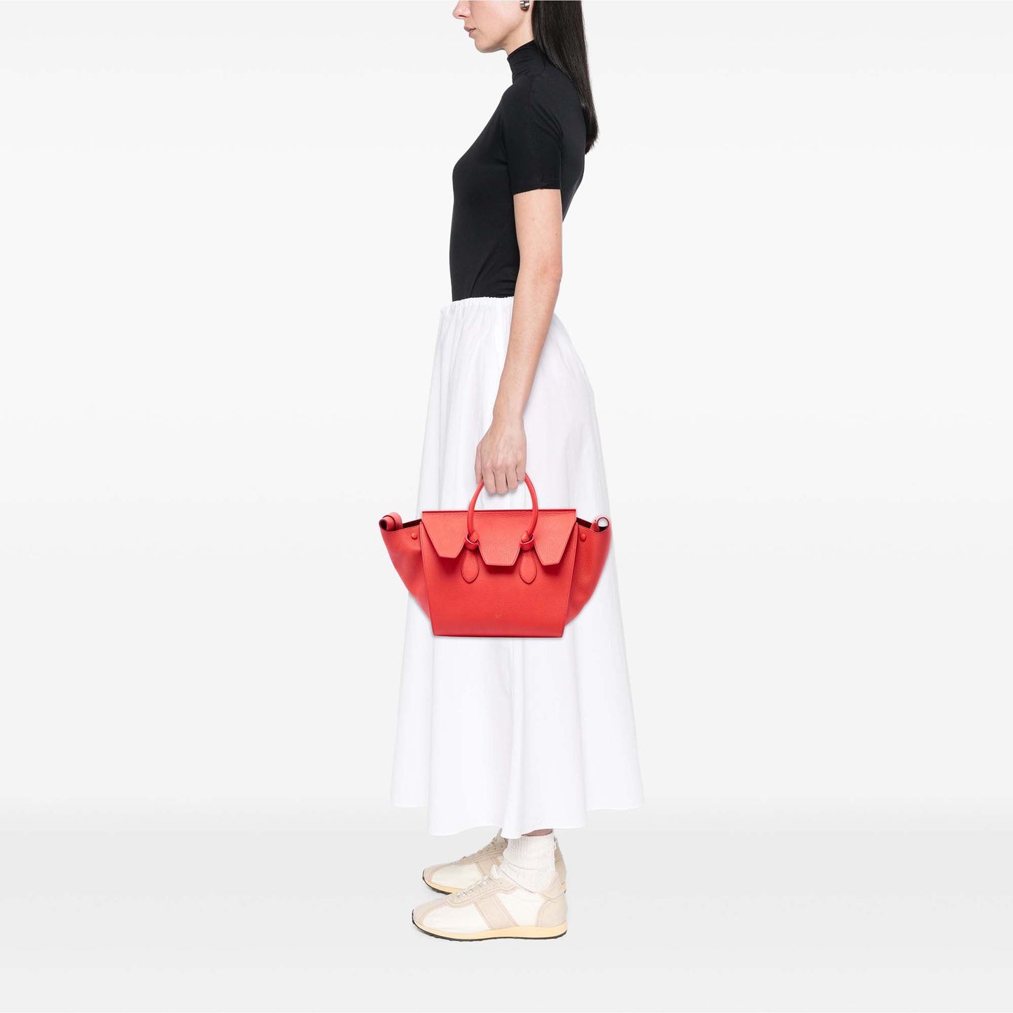 Celine Medium Grained Calfskin Tie Knot Tote