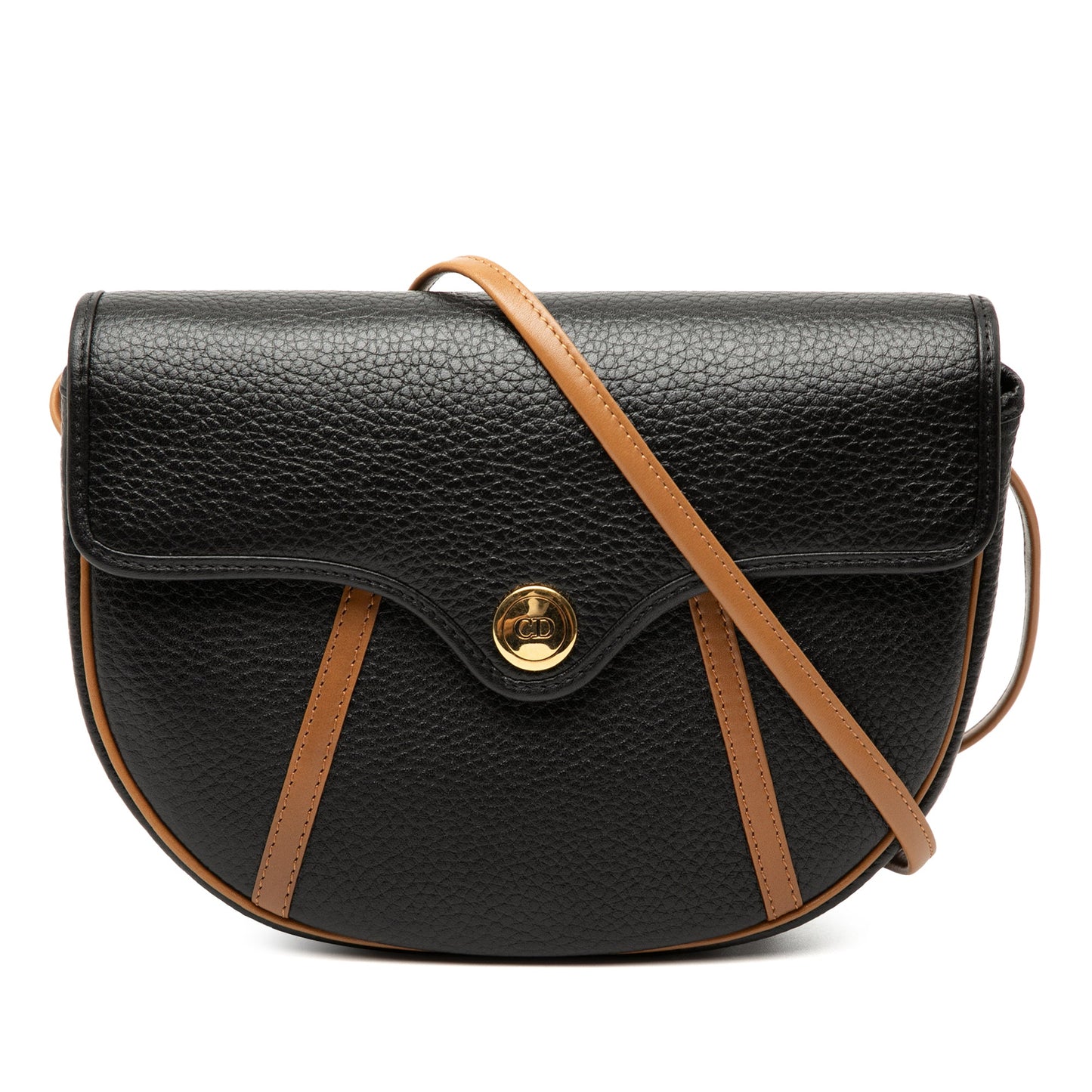 Dior Bicolor Grained Calfskin Crossbody