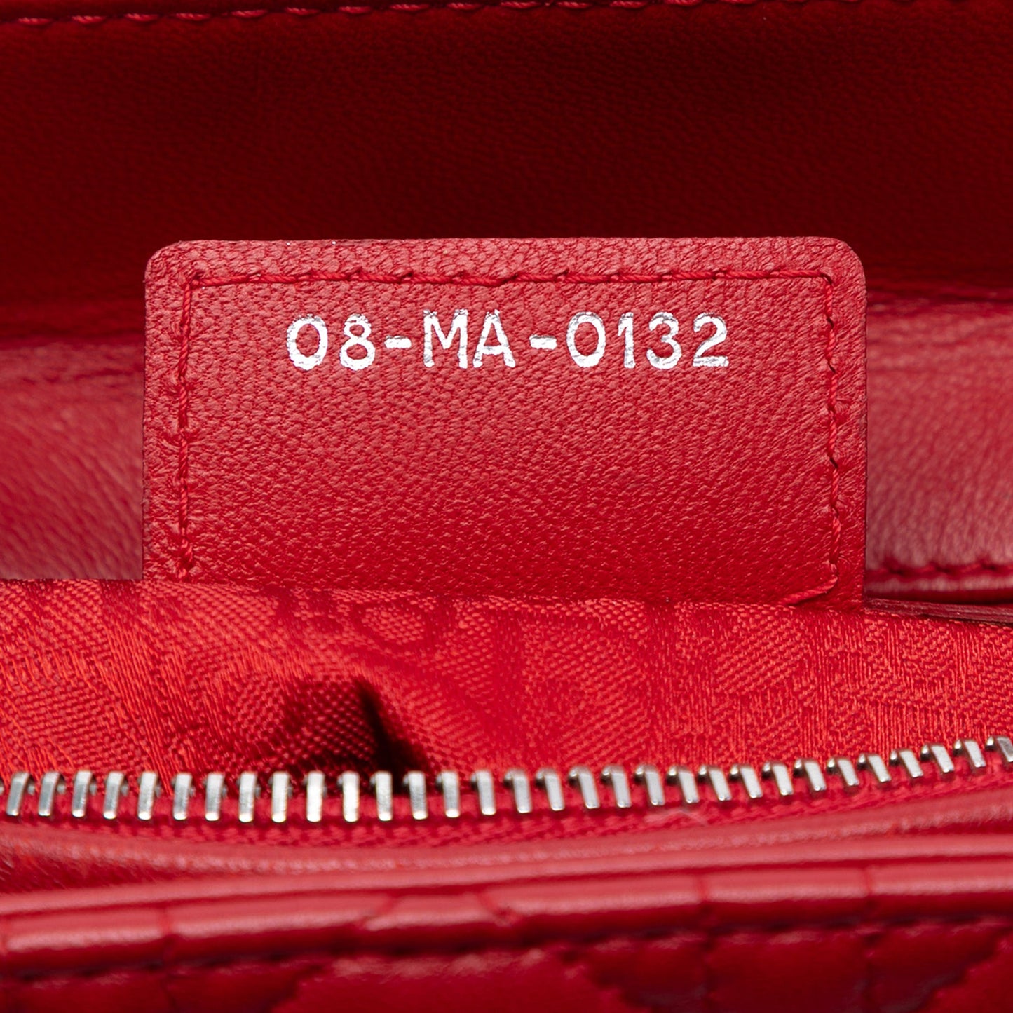 Dior Medium Lambskin Cannage Lady Dior