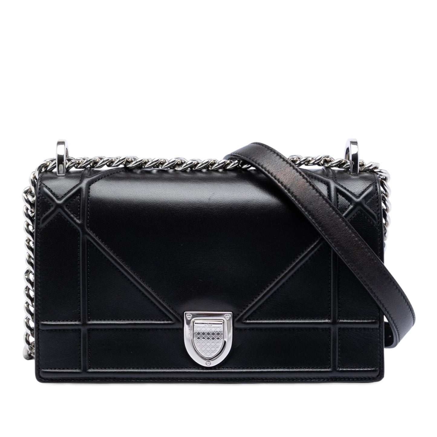 Dior Small Lambskin Diorama Flap