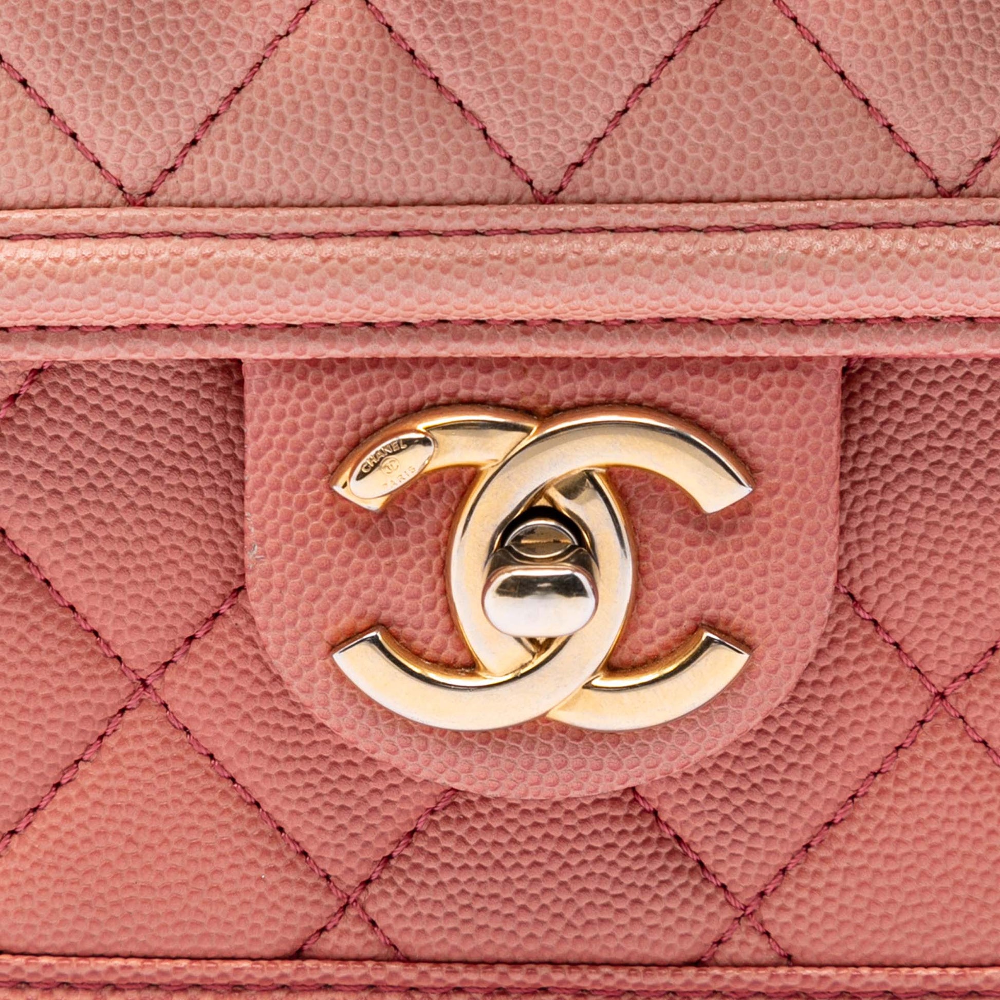 Chanel Small Quilted Caviar Sunset On The Sea Flap