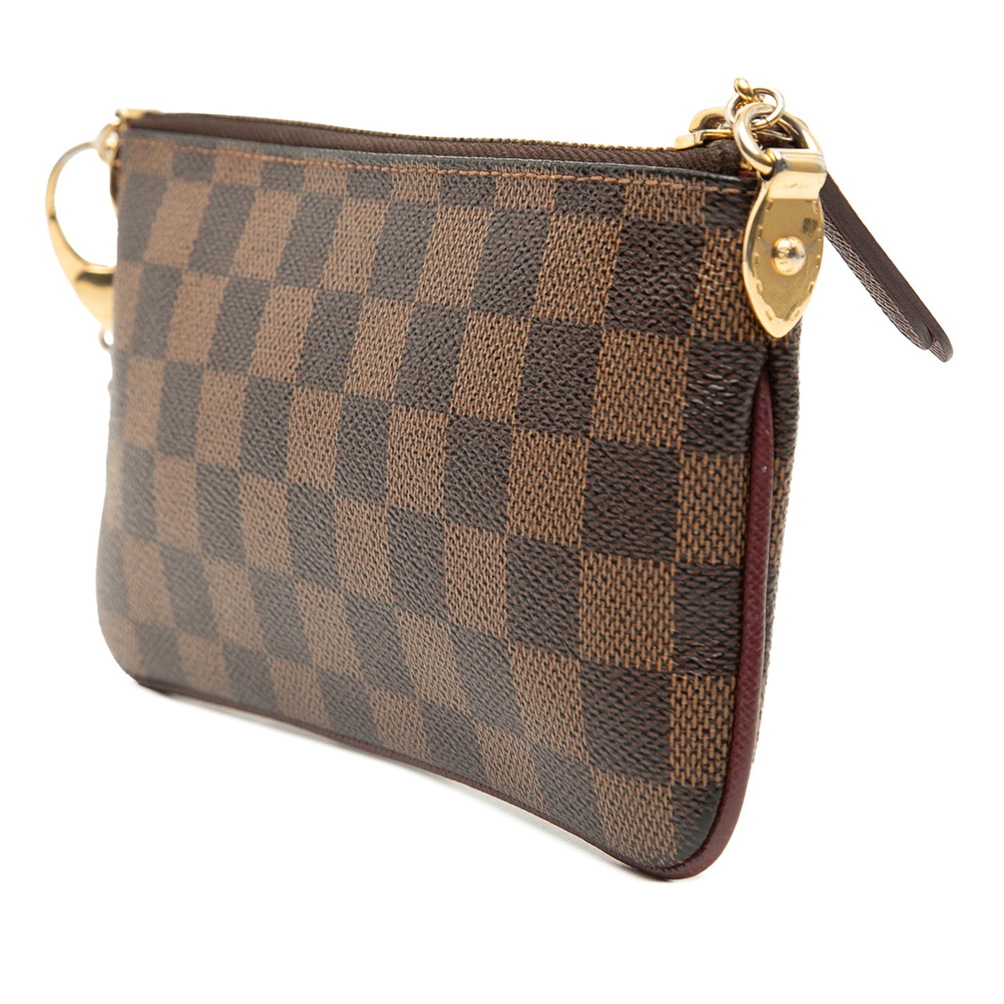 Louis Vuitton Damier Ebene Trunks Labels Pochette Milla MM