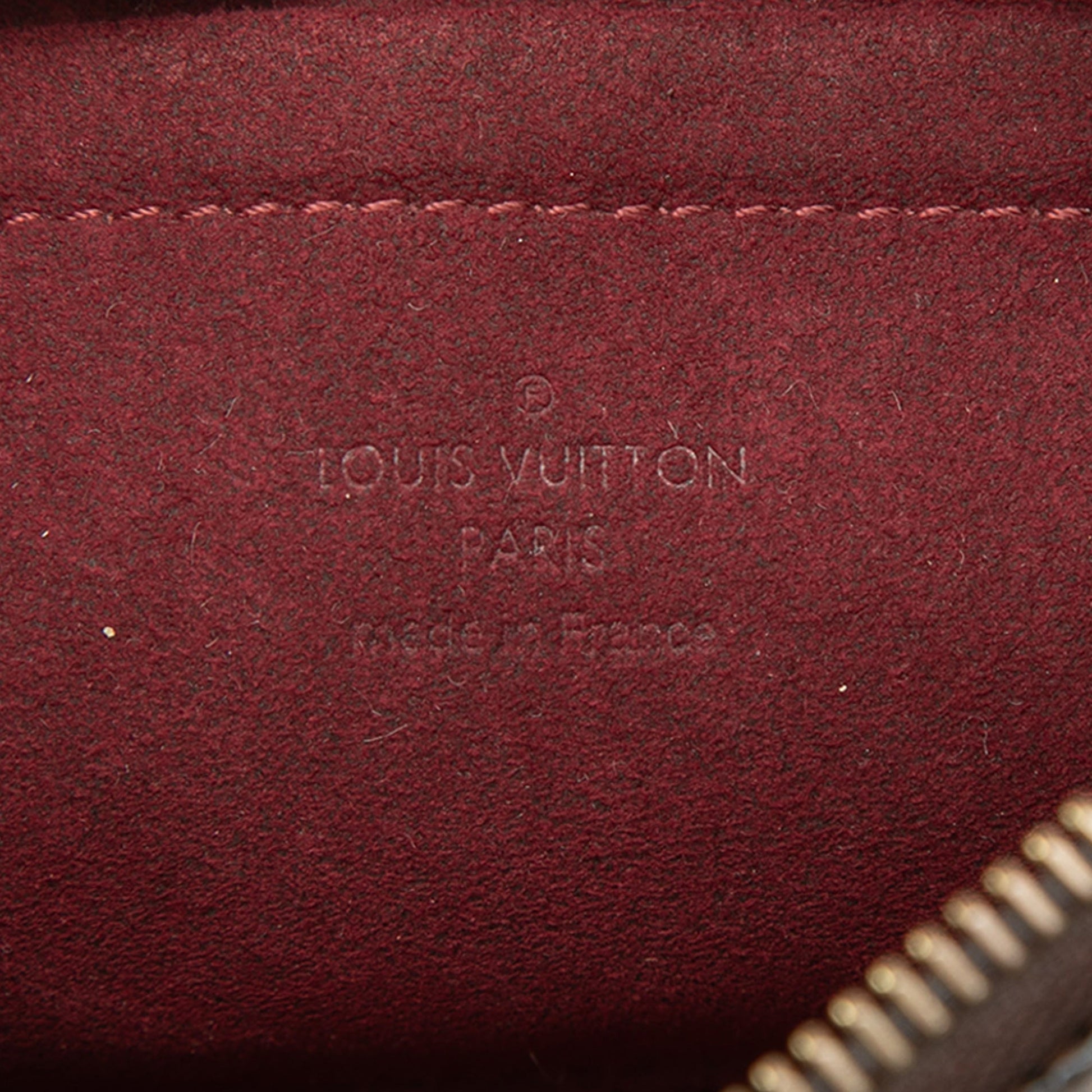 Louis Vuitton Damier Ebene Trunks Labels Pochette Milla MM