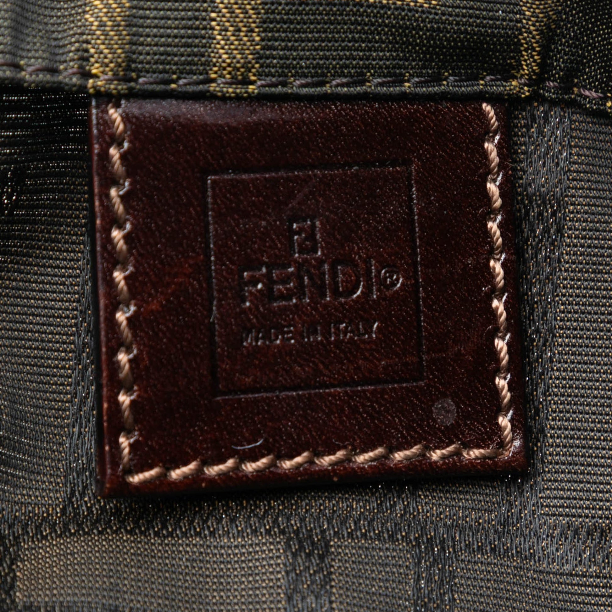Fendi Zucca Canvas Tote