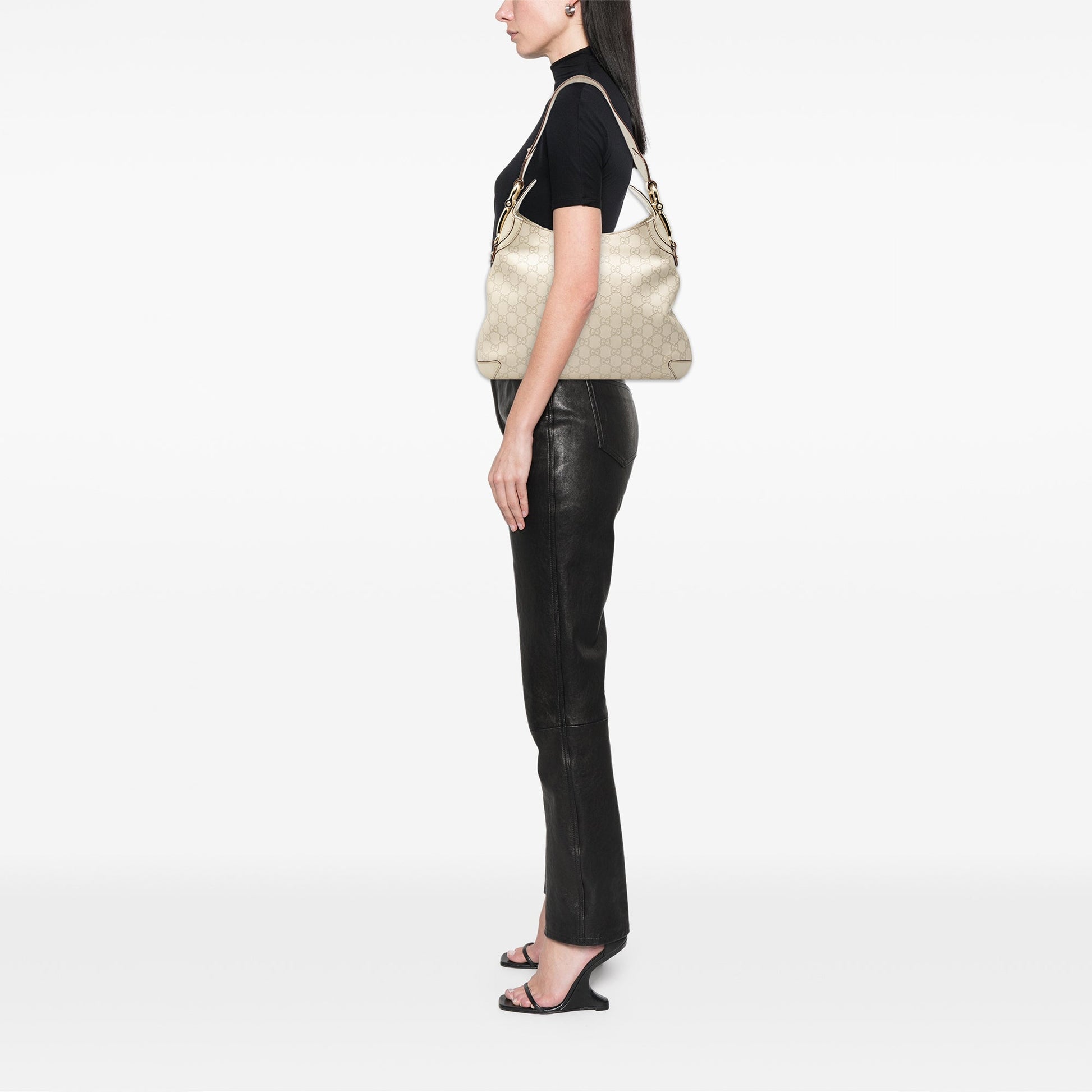 Gucci Guccissima Horsebit Creole Hobo