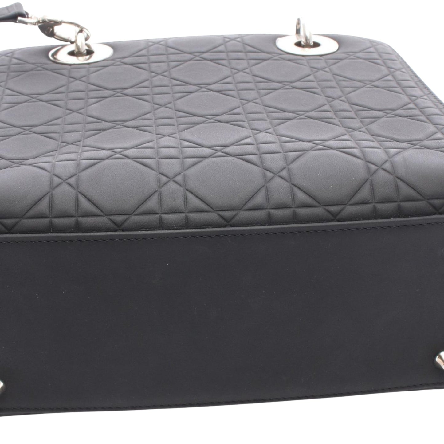 Dior Medium Lambskin Cannage Lady Dior