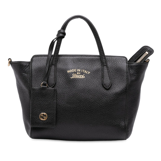 Gucci Mini Leather Swing Satchel