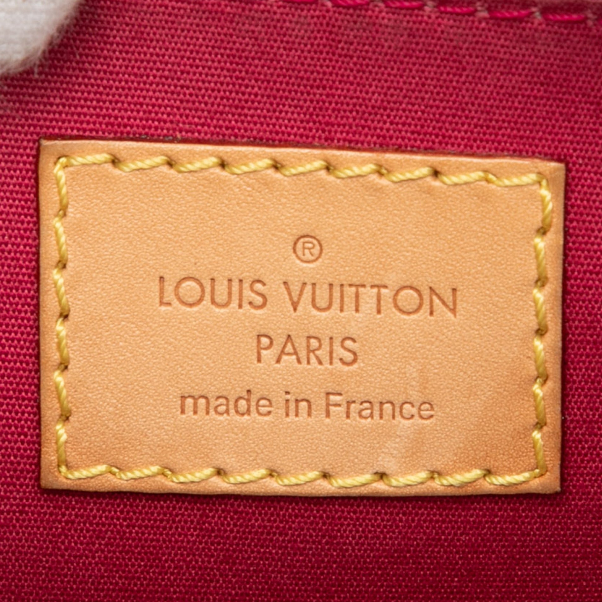 Louis Vuitton Monogram Vernis Alma BB