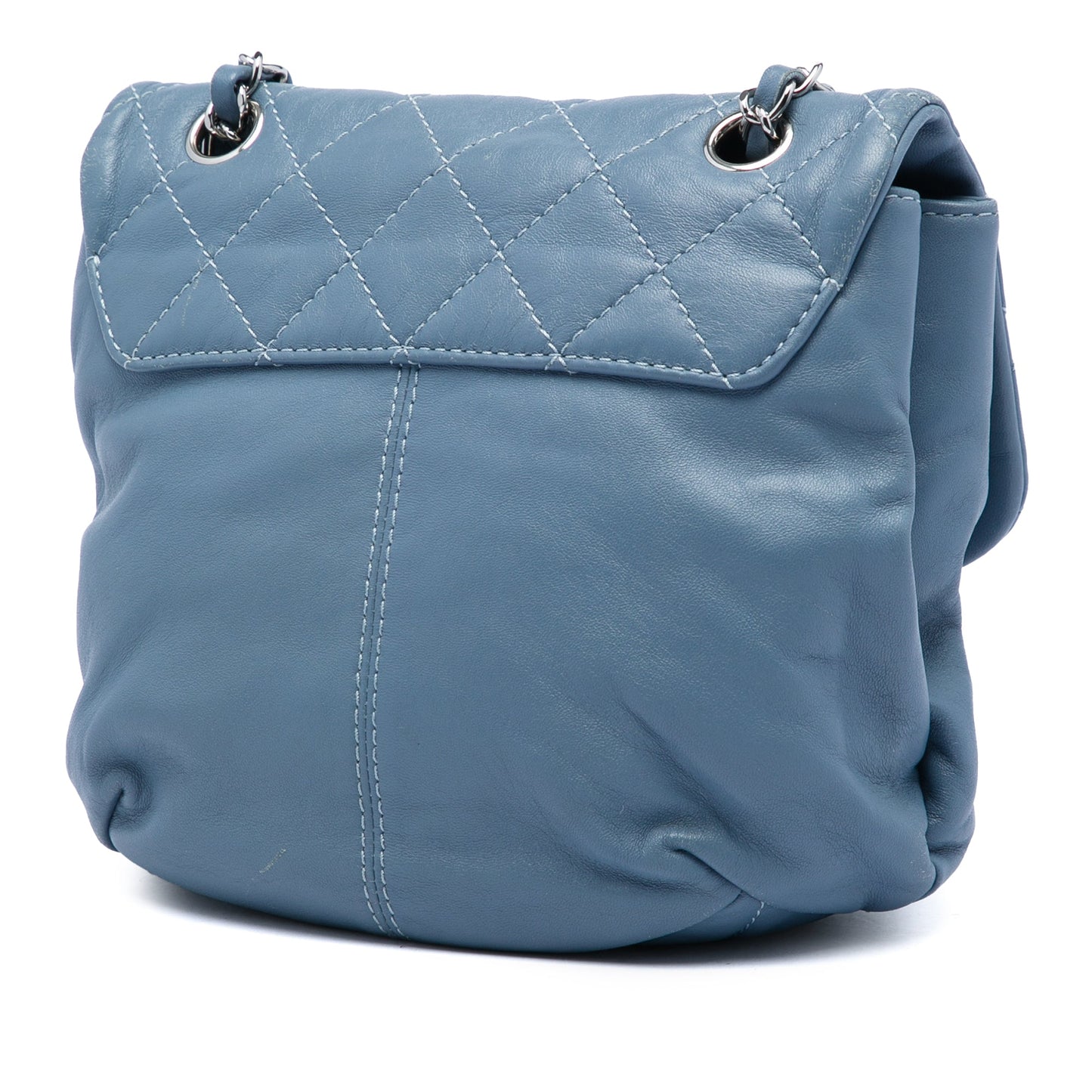 Chanel Mini Quilted Lambskin Trianon Messenger Flap