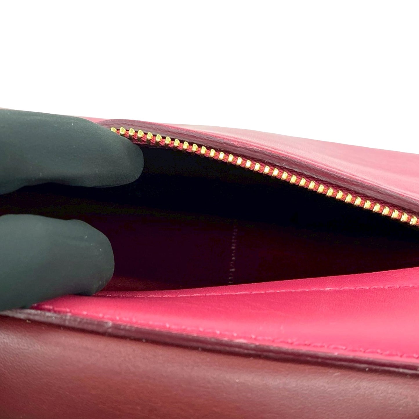 Ferragamo Small Tricolor Leather Gancini Sofia Satchel