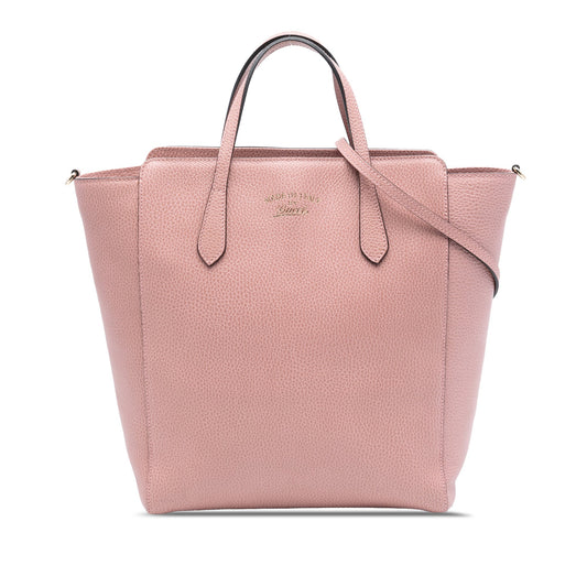 Gucci Leather Swing Convertible Tote
