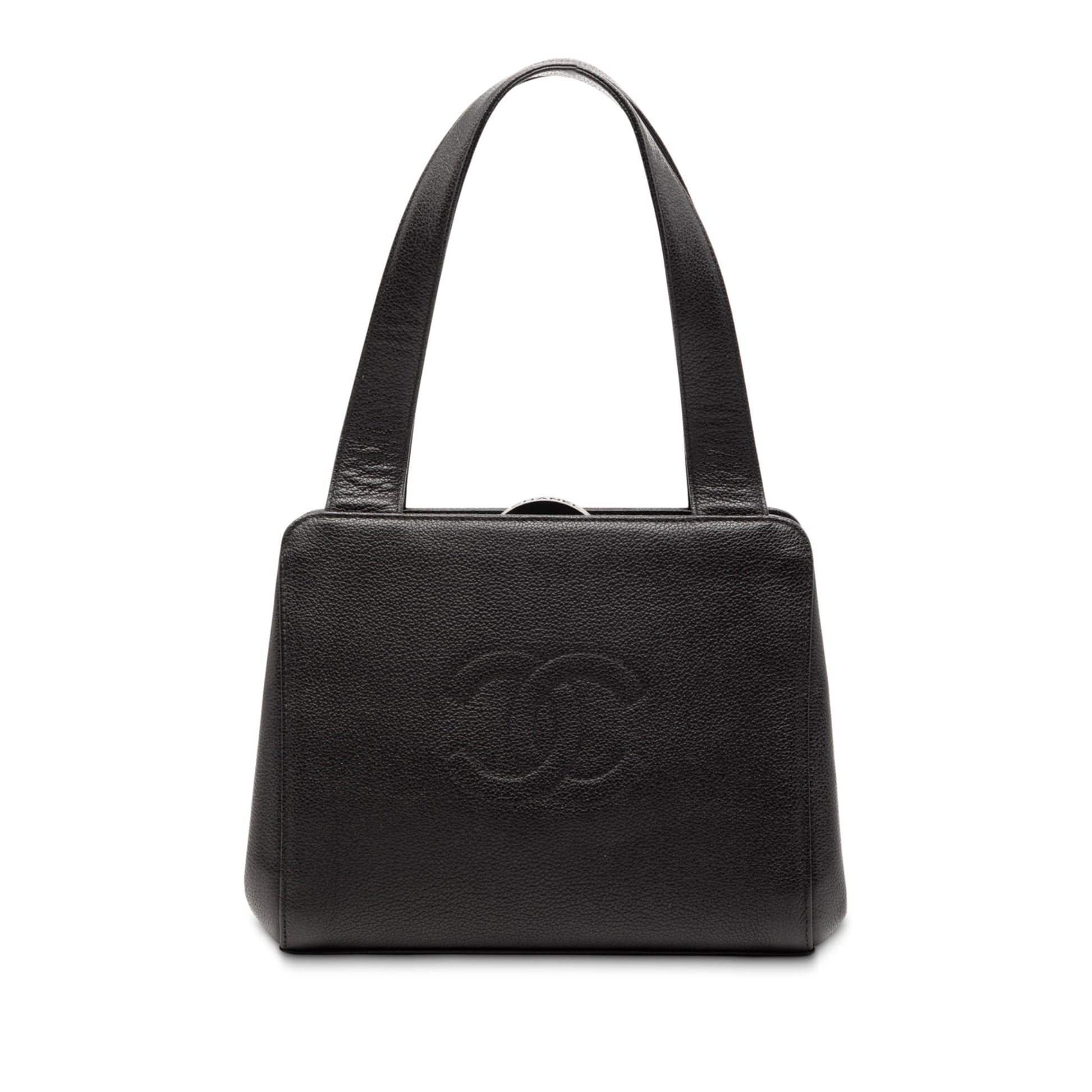 Chanel CC Calfskin Frame Handbag