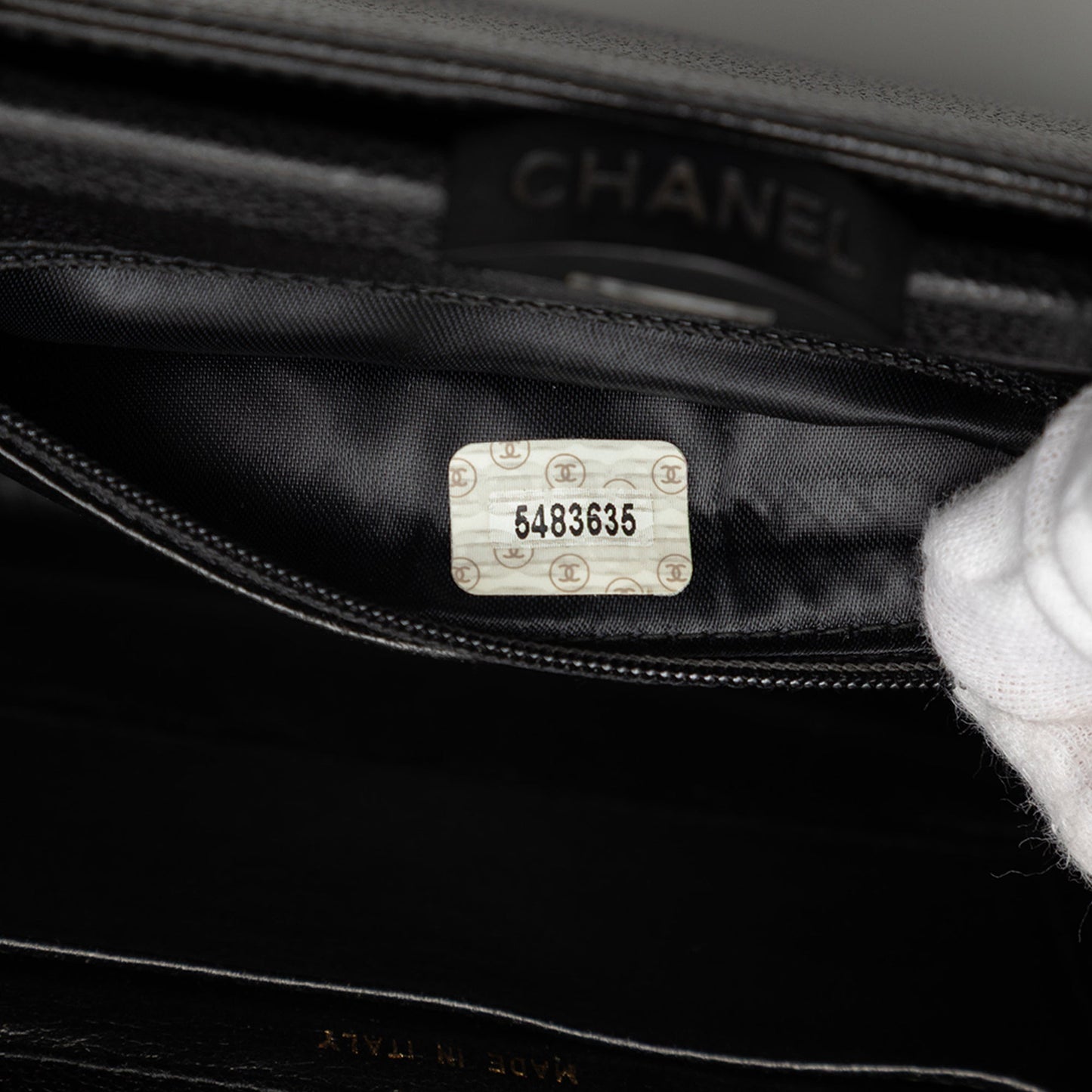 Chanel CC Calfskin Frame Handbag