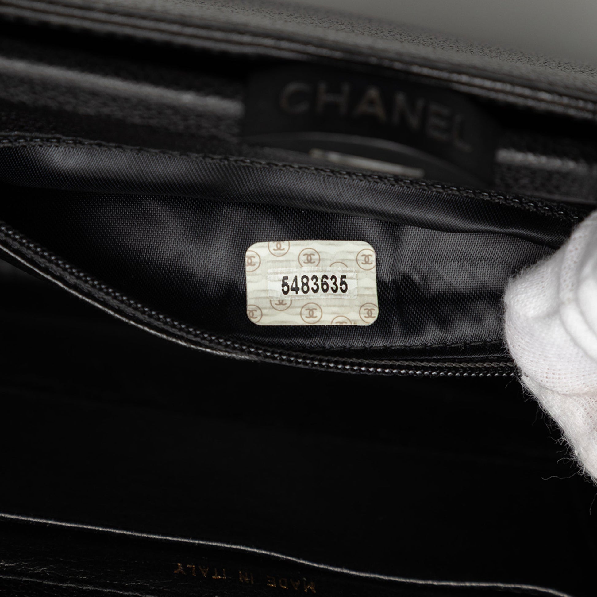 Chanel CC Calfskin Frame Handbag