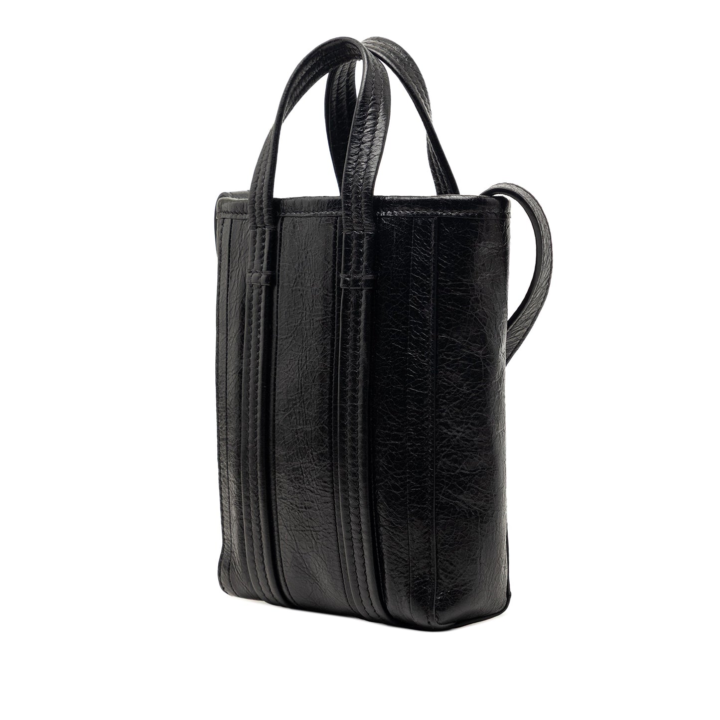 Mini Lambskin Barbes North South Shopper Bag