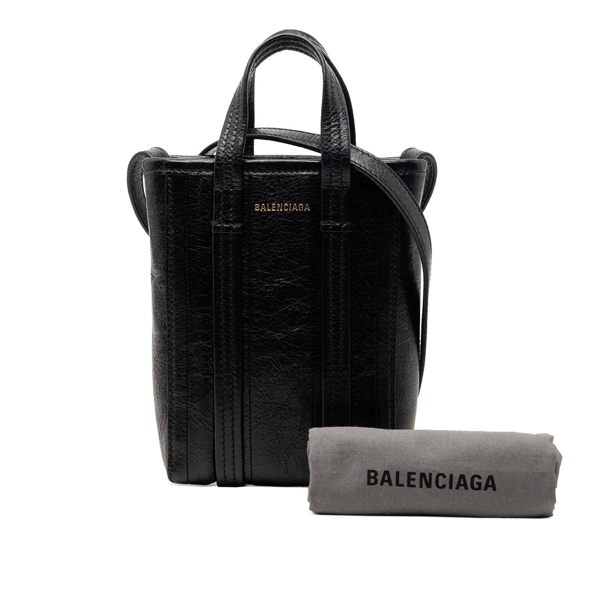 Mini Lambskin Barbes North South Shopper Bag