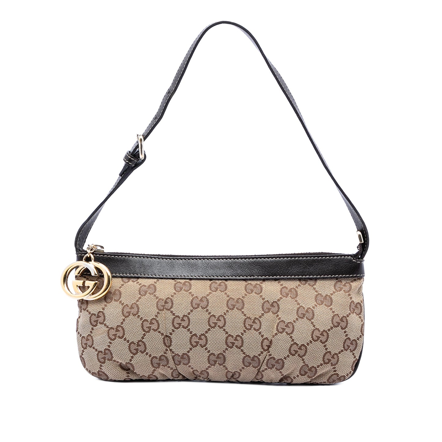 GG Canvas Interlocking G Shoulder Bag