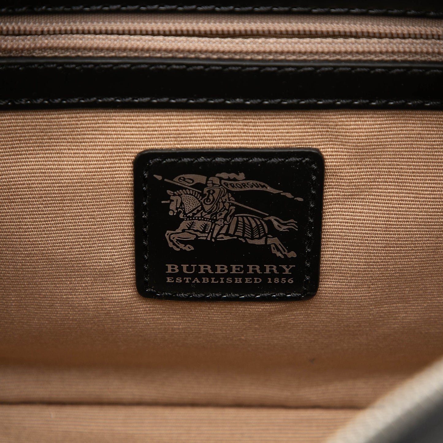 Burberry Small Supernova Check Coated Canvas Bowling Bag