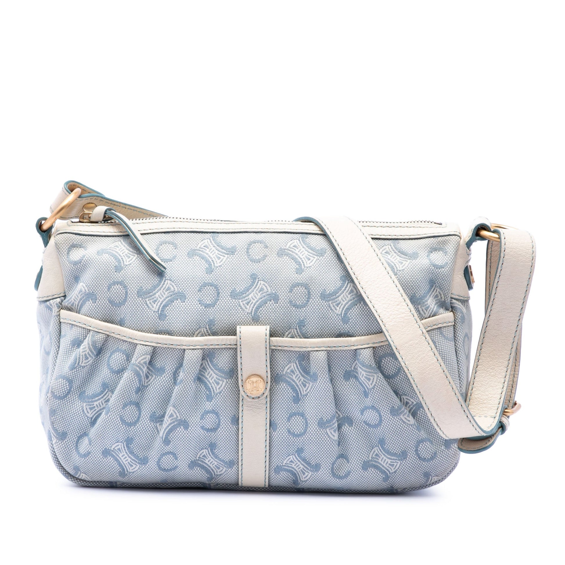 Celine C Macadam Canvas Crossbody