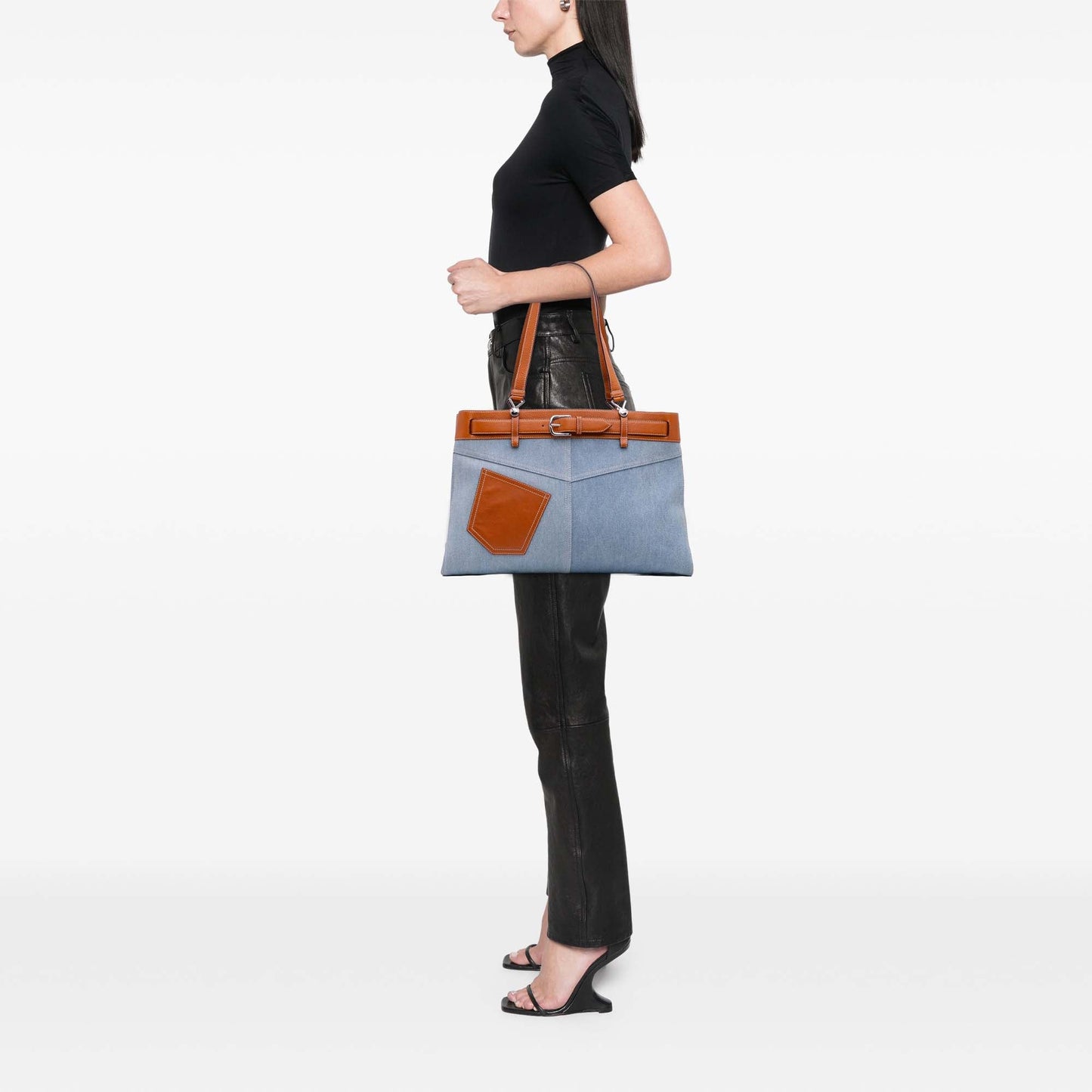 Dior Denim Jeans Pocket Tote
