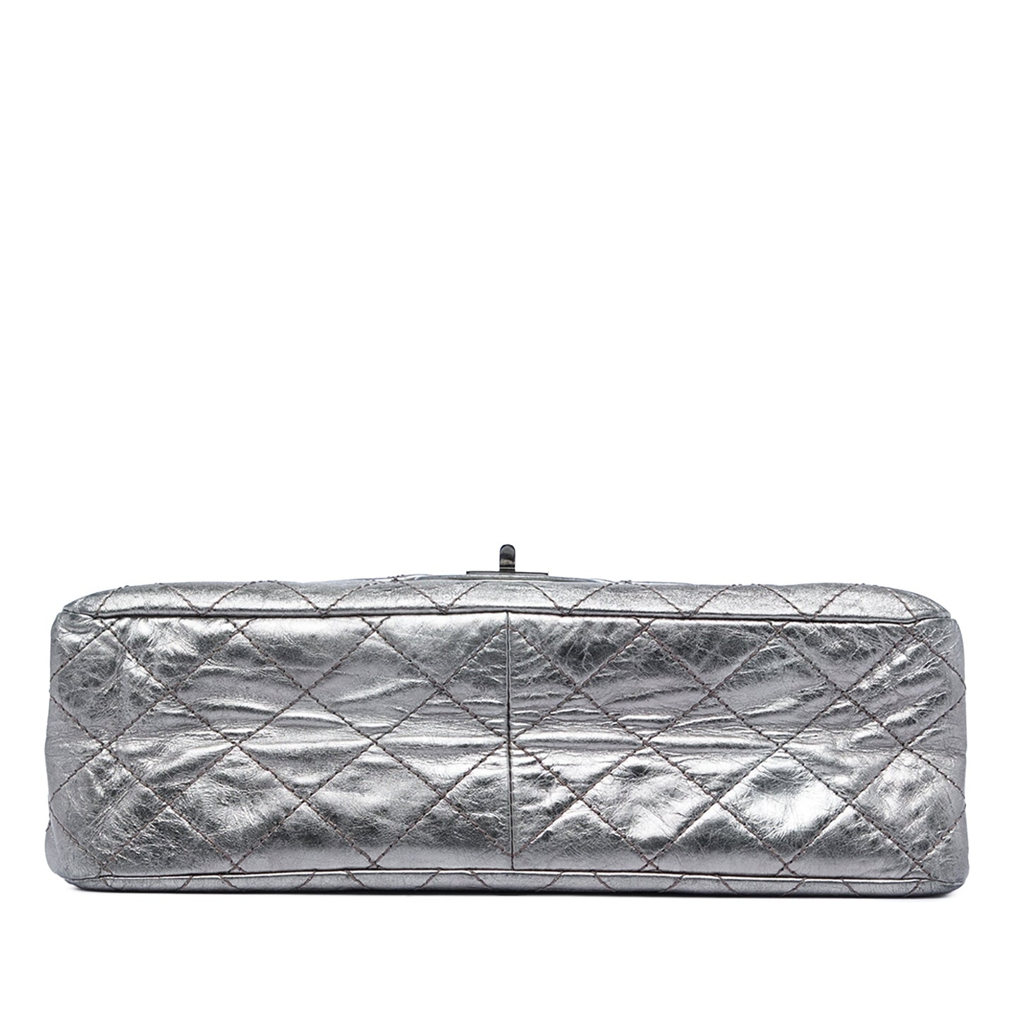 Chanel Quilted Metallic Aged Calfskin Reissue 2.55 Double Flap 227