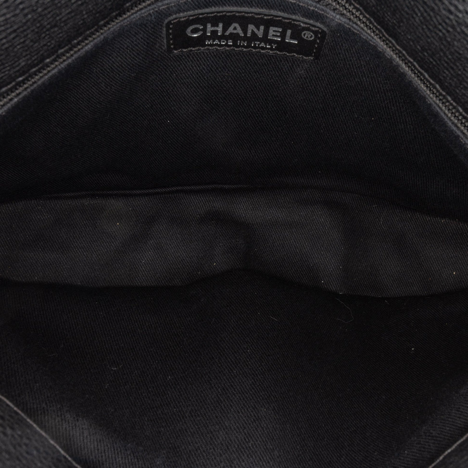 Chanel Jumbo Quilted Caviar Double Compartment Chain Flap