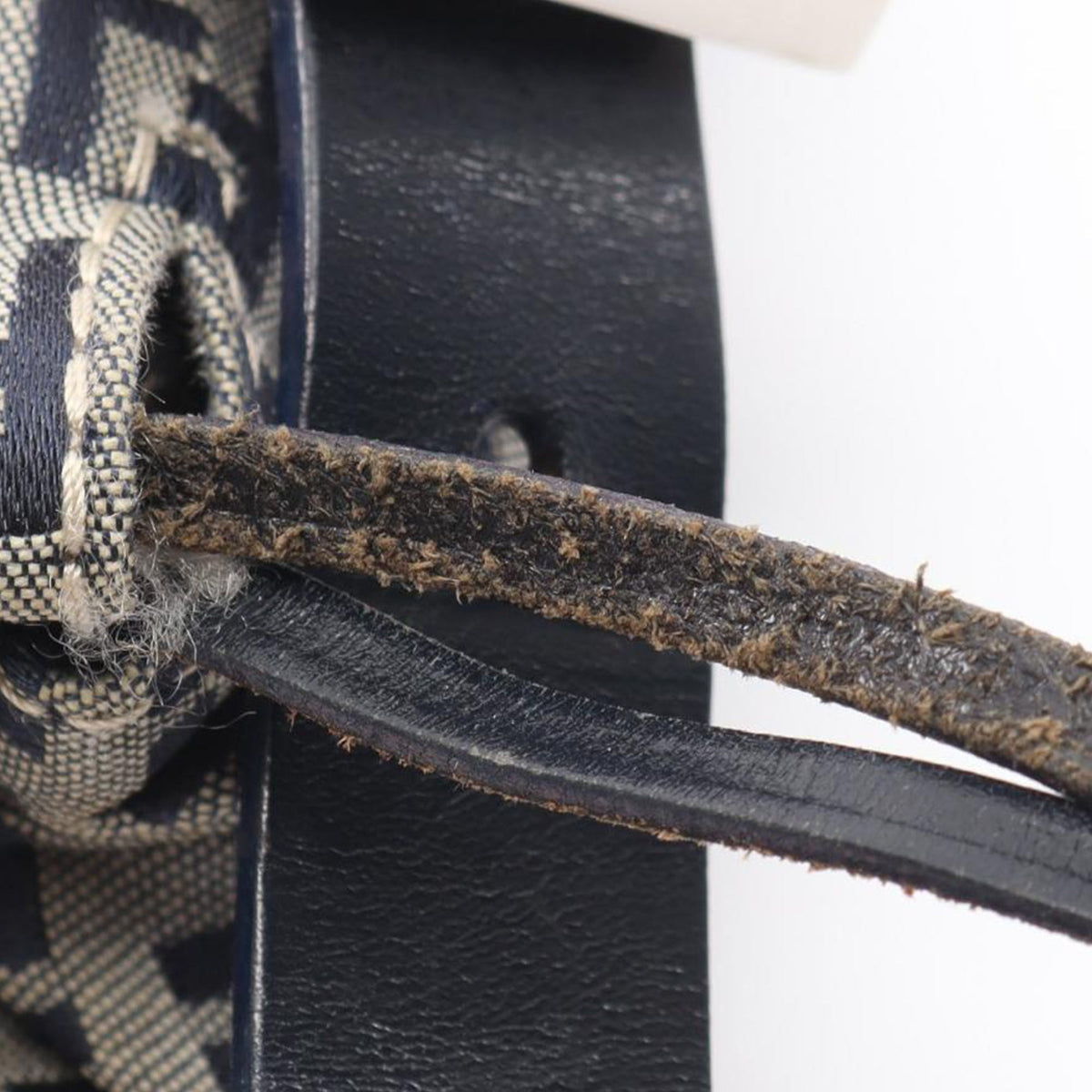 Fendi Zucchino Canvas Bucket Bag — Gray