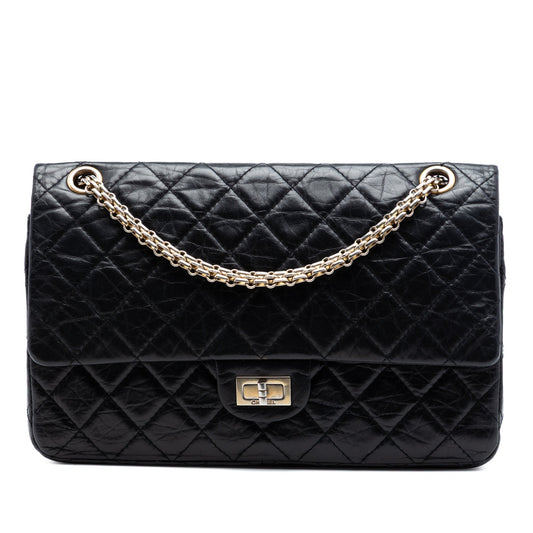 Chanel Quilted Aged Calfskin Reissue 2.55 Double Flap 226