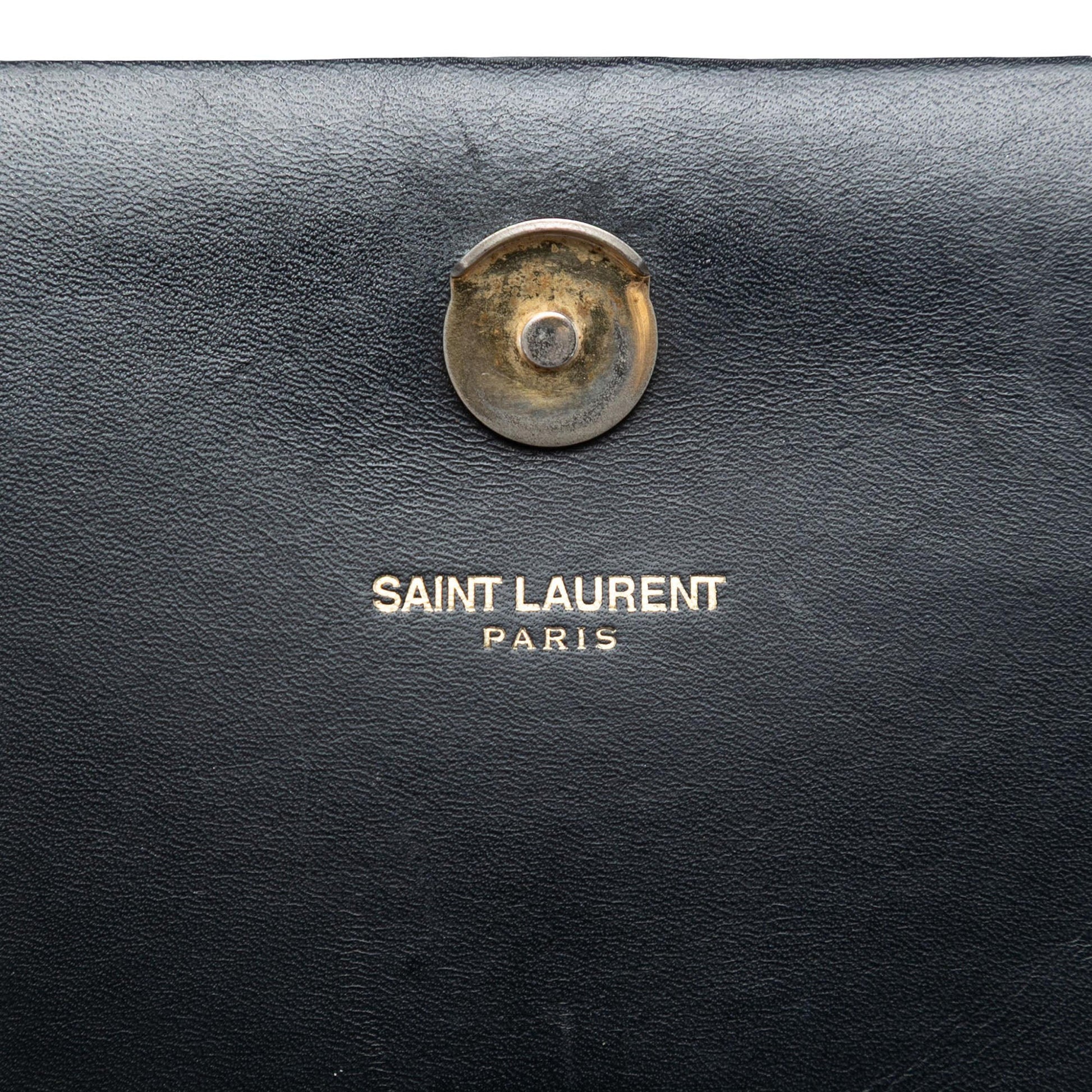 Saint Laurent Medium Smooth Calfskin Classic Monogram Kate Tassel Crossbody
