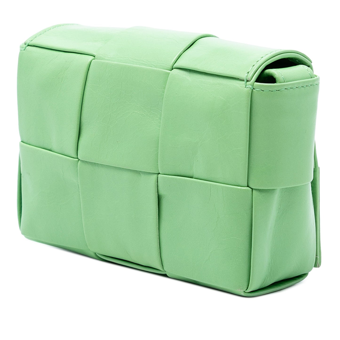 Bottega Veneta Candy Nappa Intrecciato Cassette Crossbody