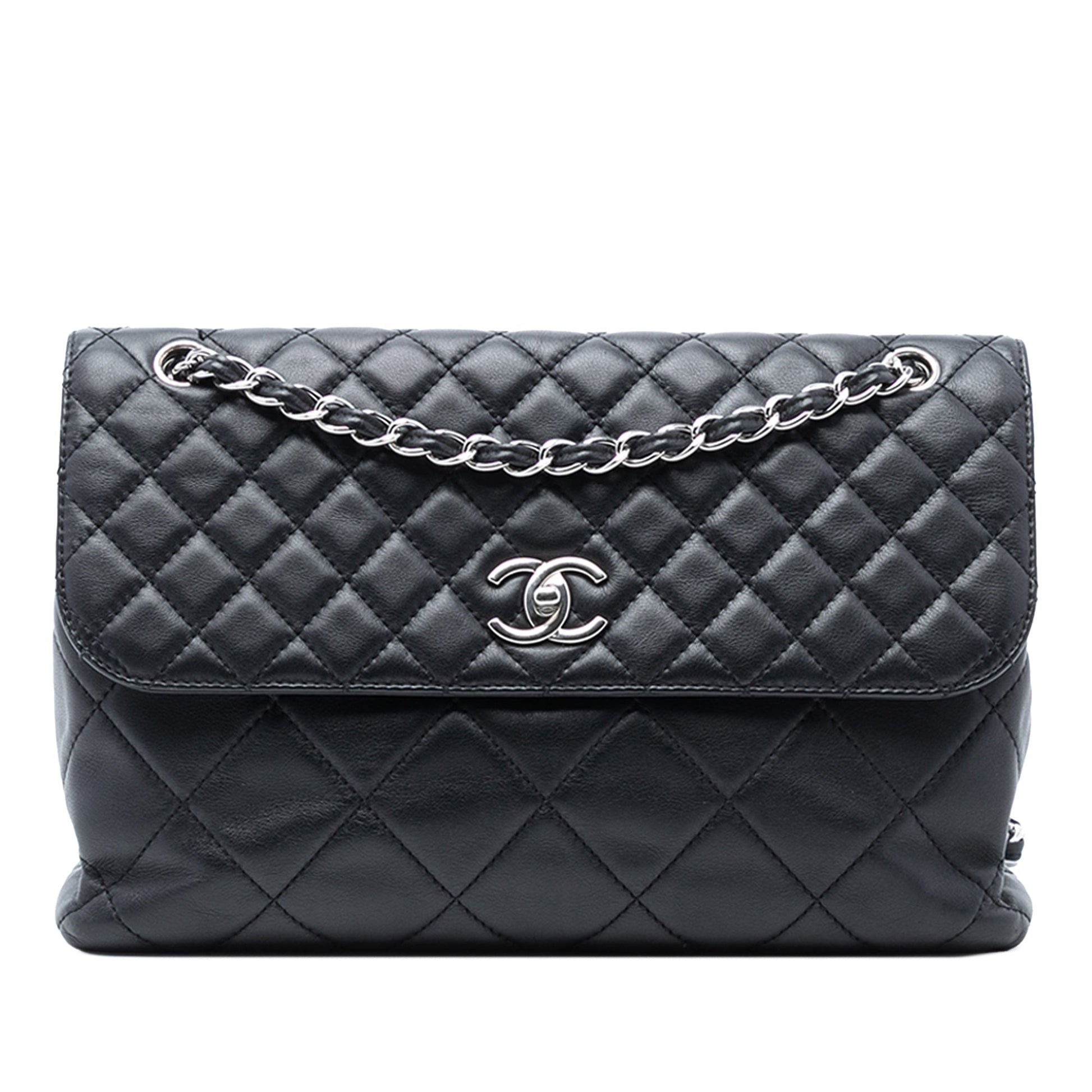 Chanel CC Quilted Calfskin In The Business Flap