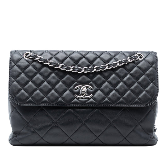 Chanel CC Quilted Calfskin In The Business Flap