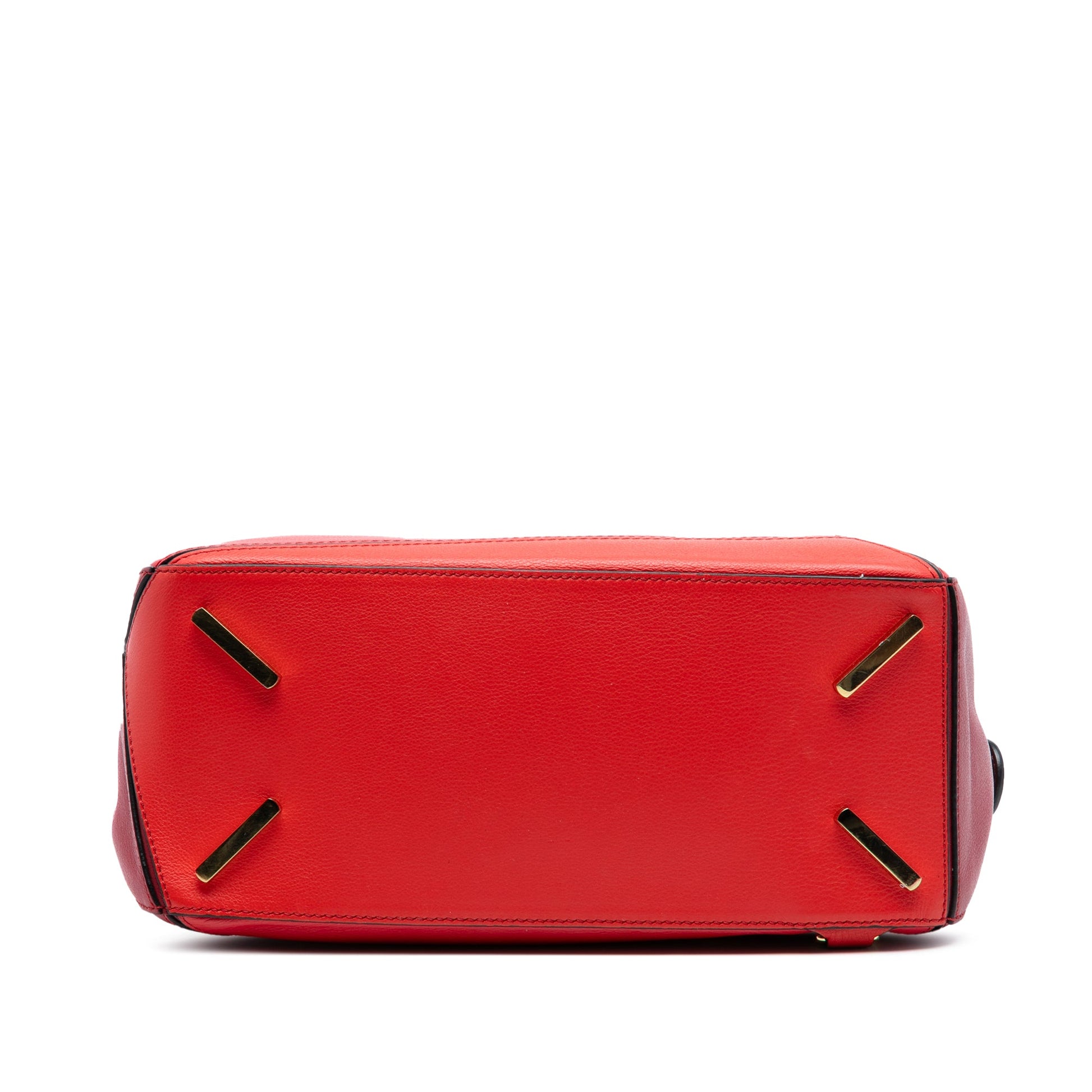 LOEWE Medium Tricolor Calfskin Puzzle Satchel