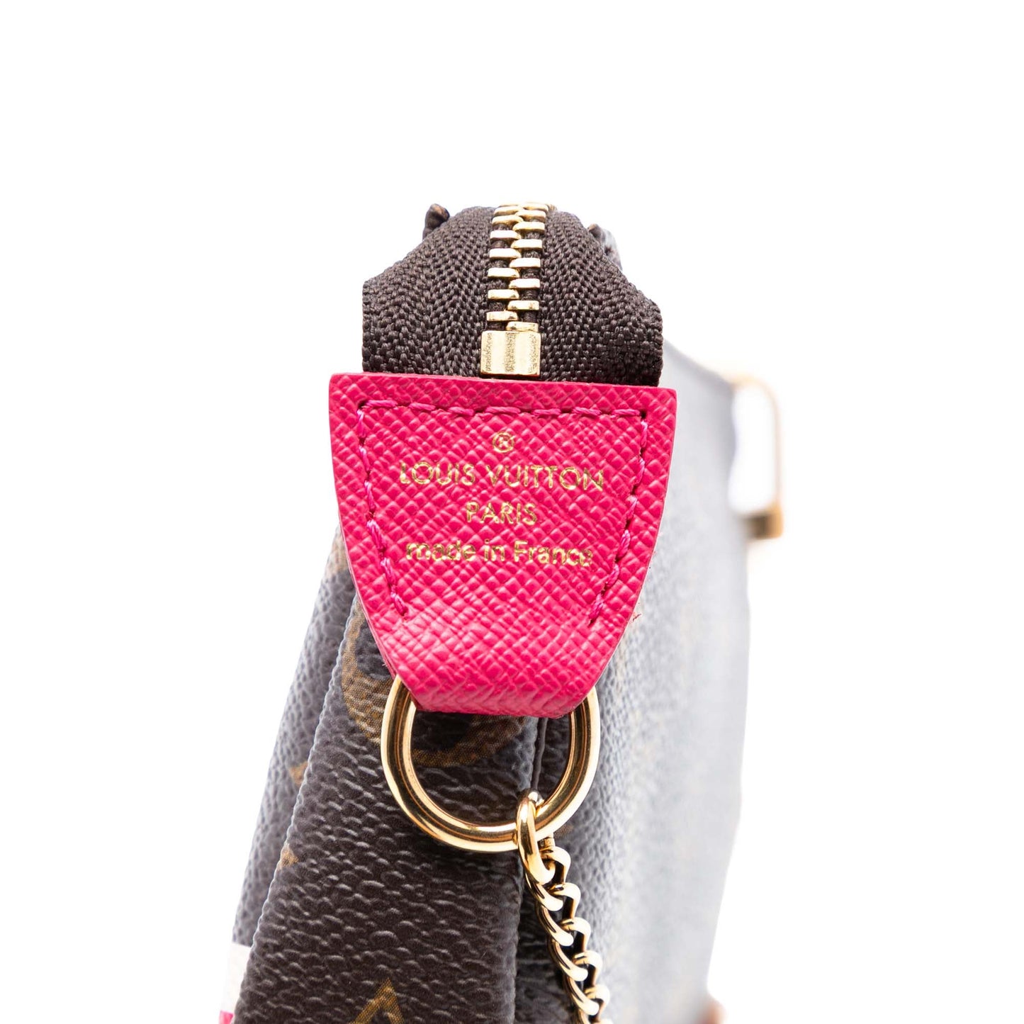 Louis Vuitton Monogram Giraffe Christmas Mini Pochette Accessoires