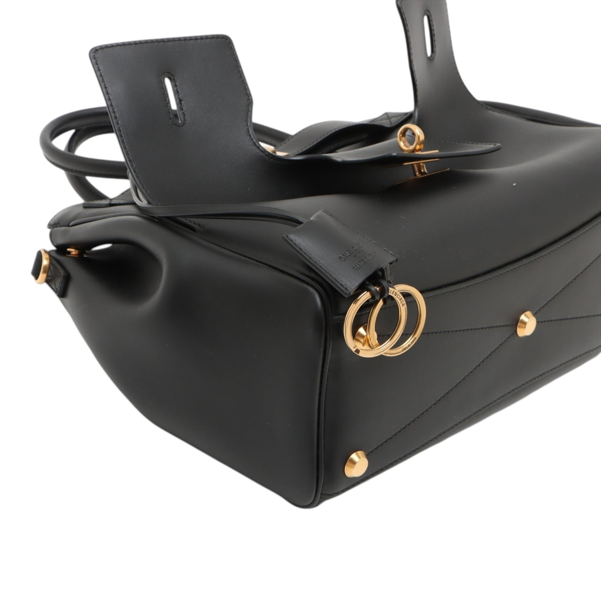 Balenciaga Medium Smooth Calfskin Bel Air Carry All Tote