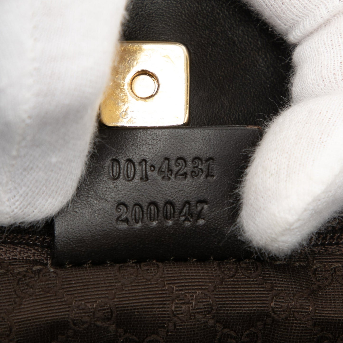 Gucci Canvas Web Shoulder Bag