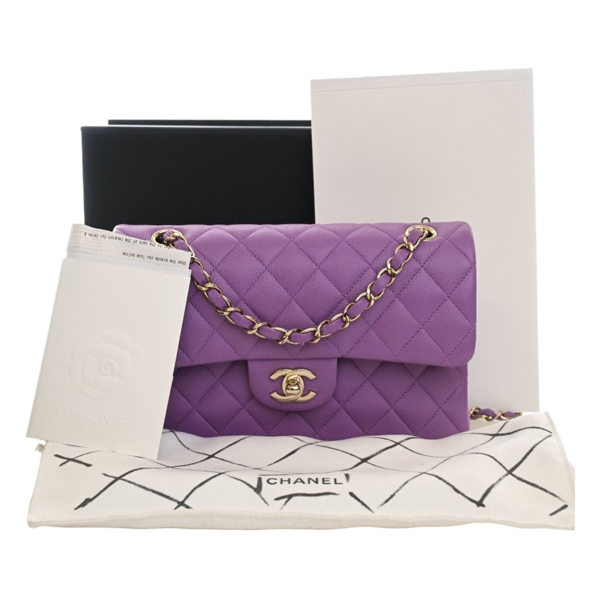 Chanel Small Classic Caviar Double Flap