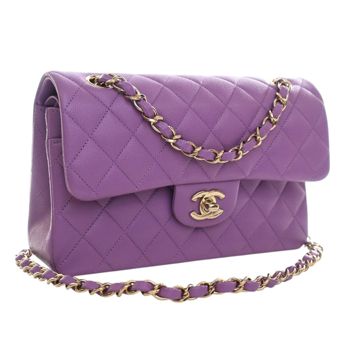 Chanel Small Classic Caviar Double Flap