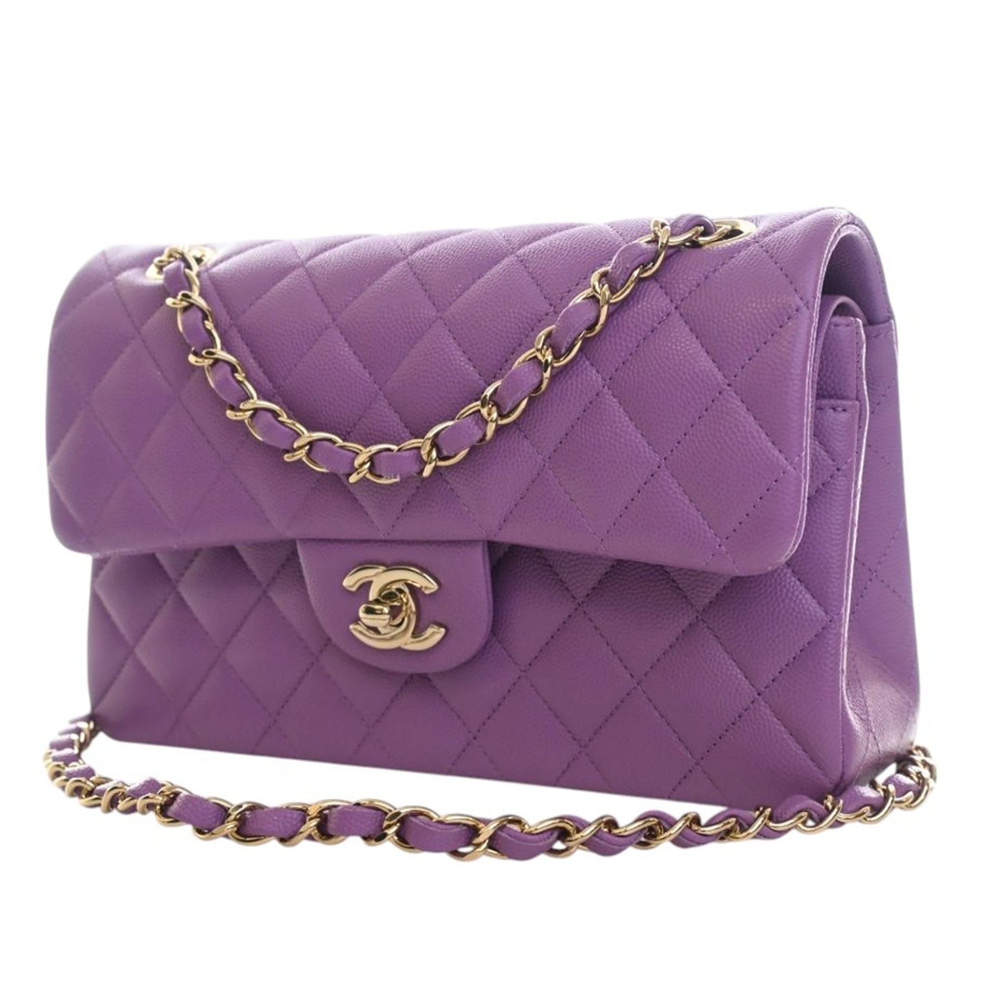 Chanel Small Classic Caviar Double Flap