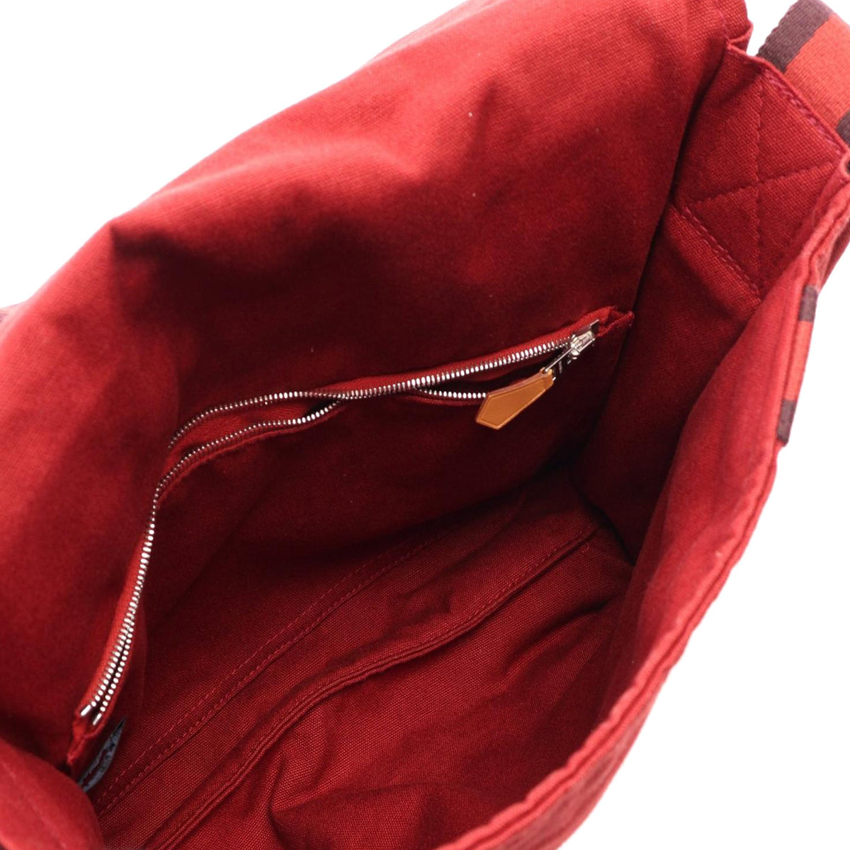 Hermès Canvas Fourre Tout Besace PM