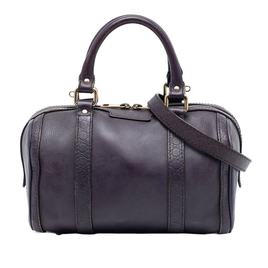 Gucci Small Guccissima Trimmed Leather Joy Boston Bag