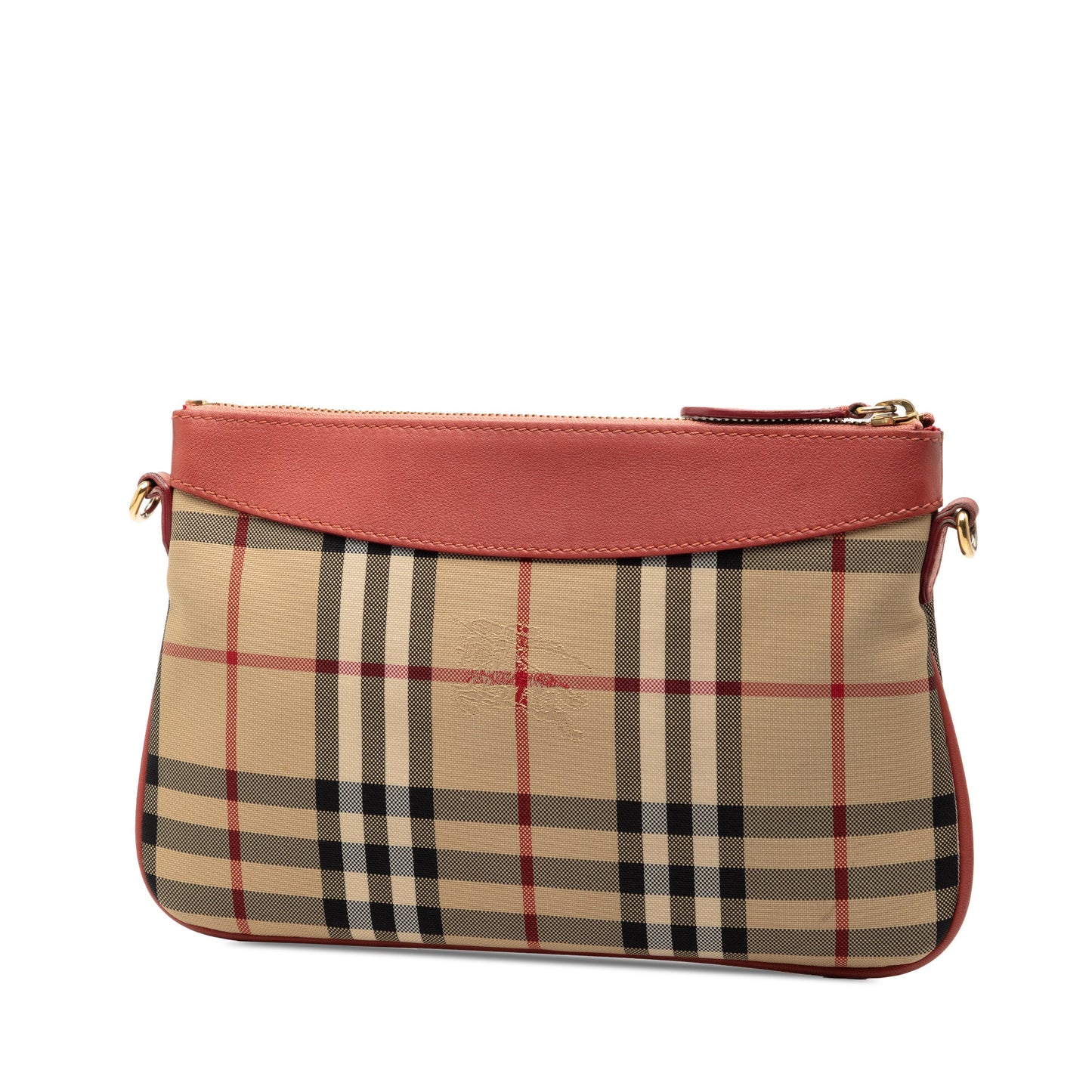 Burberry Haymarket Check Canvas Peyton Crossbody