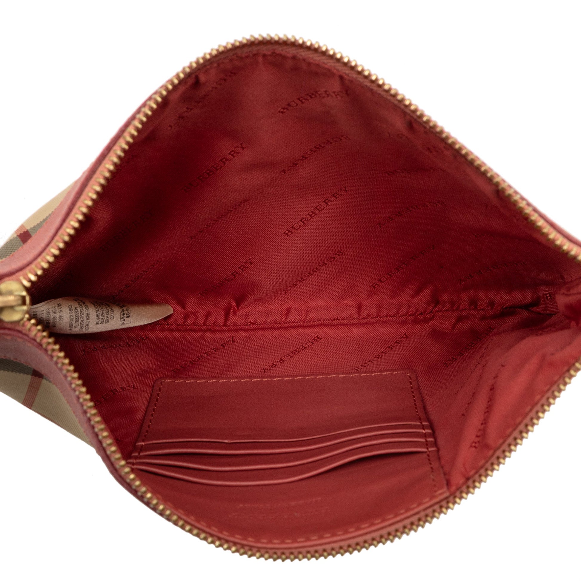 Burberry Haymarket Check Canvas Peyton Crossbody