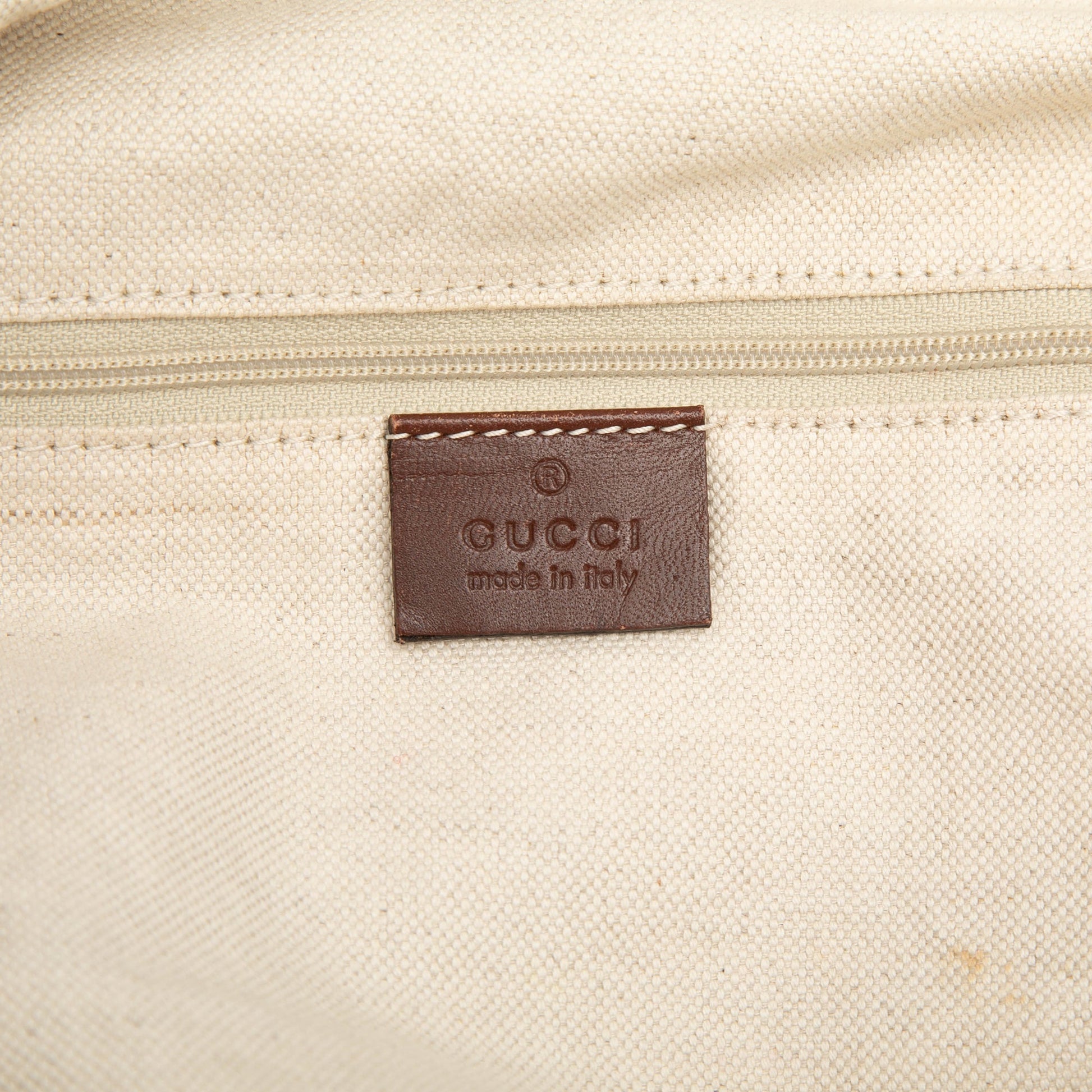 Gucci Diamante Canvas Sukey Satchel