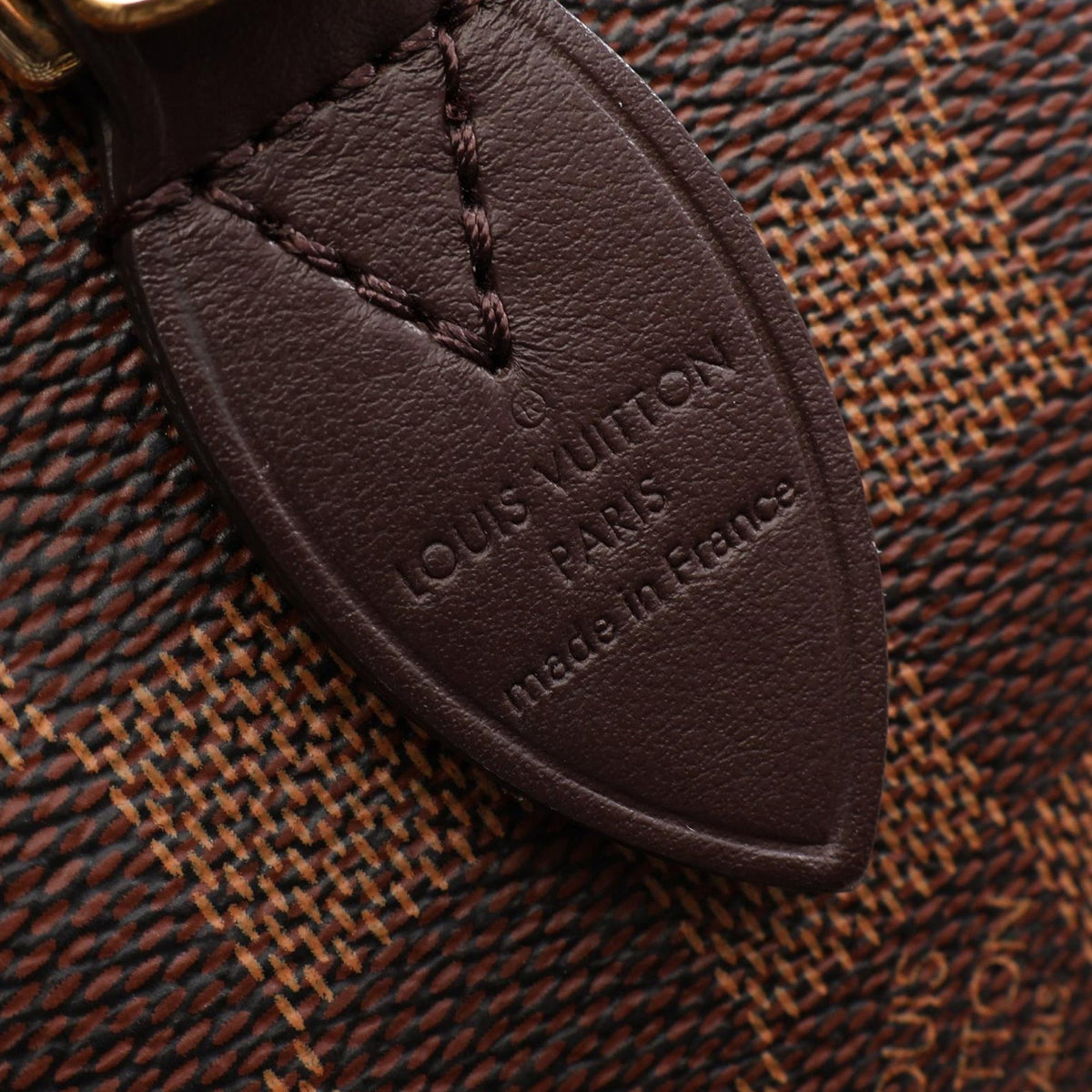 Louis Vuitton Damier Ebene Speedy Bandouliere 20 — Brown