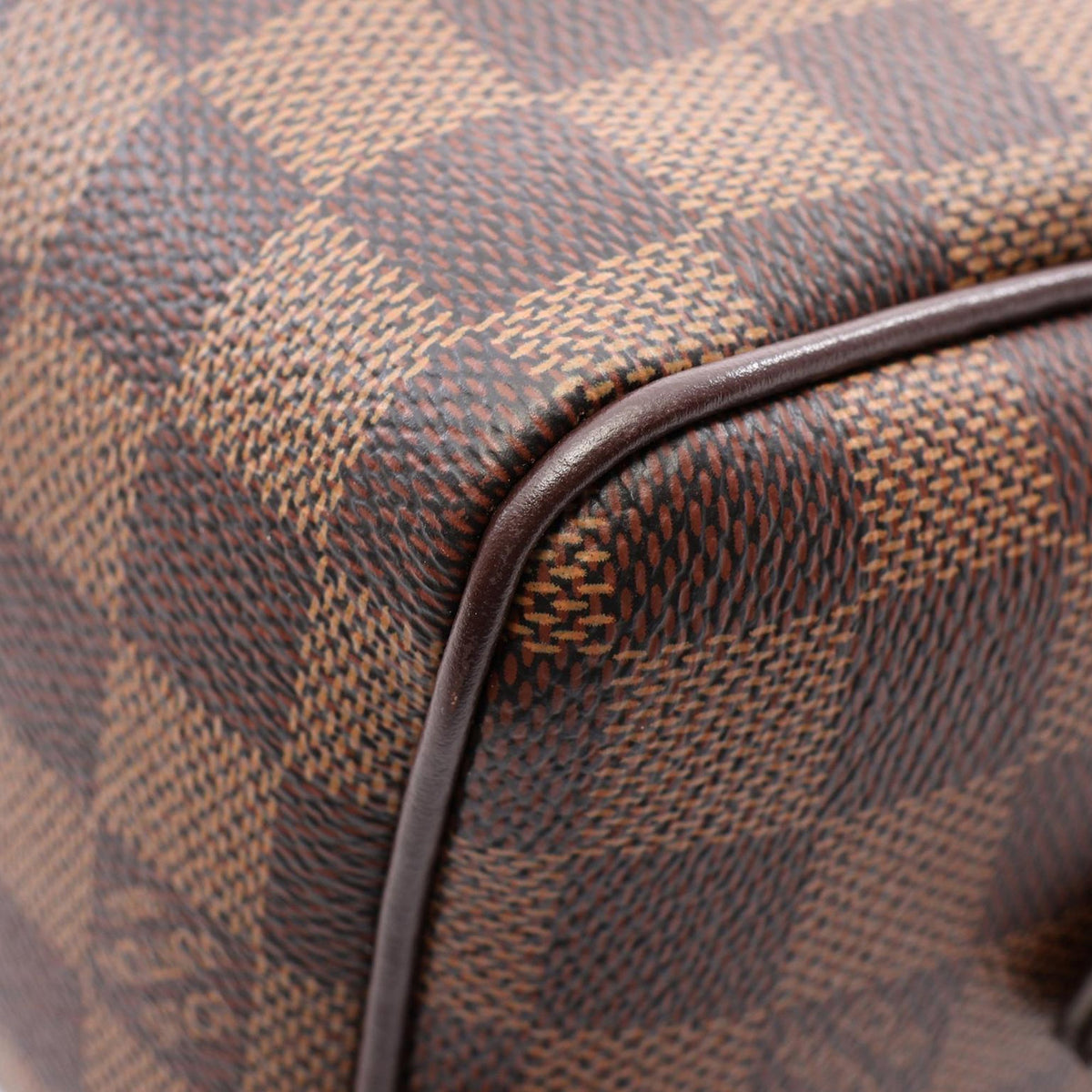 Louis Vuitton Damier Ebene Speedy Bandouliere 20 — Brown