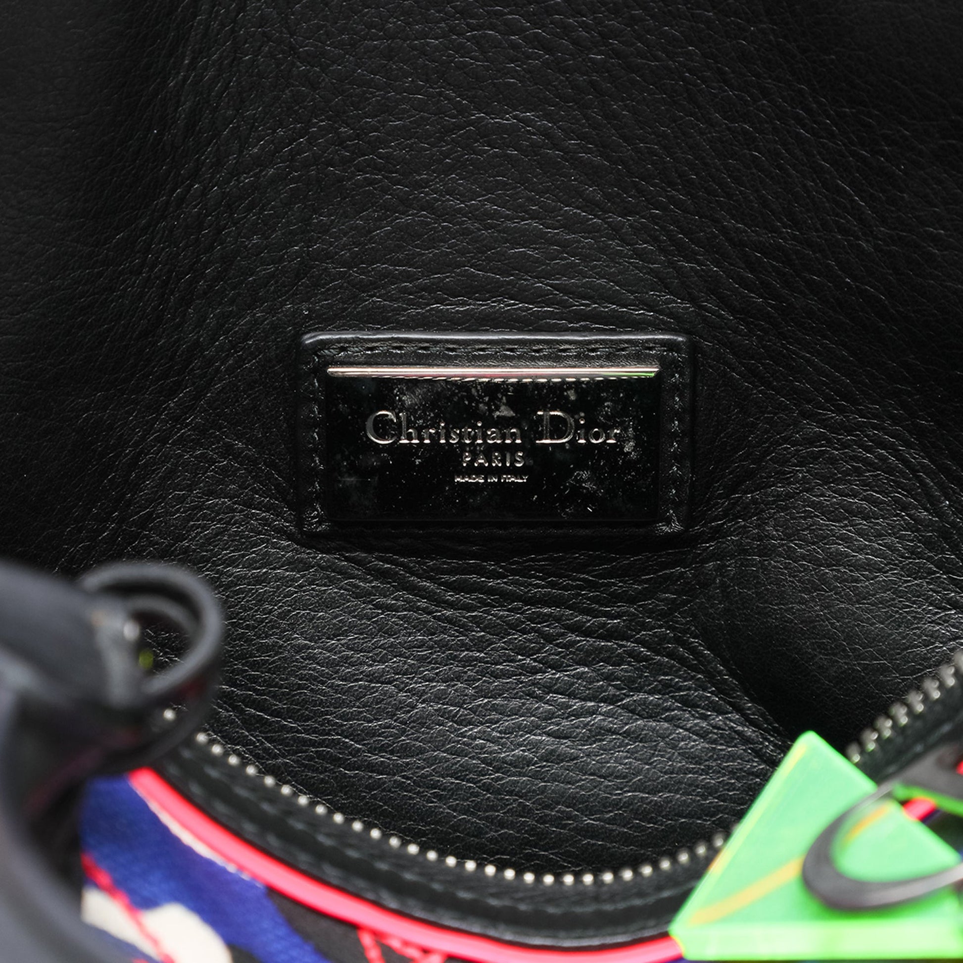 Dior Anselm Reyle Canvas Camouflage Boston Bag